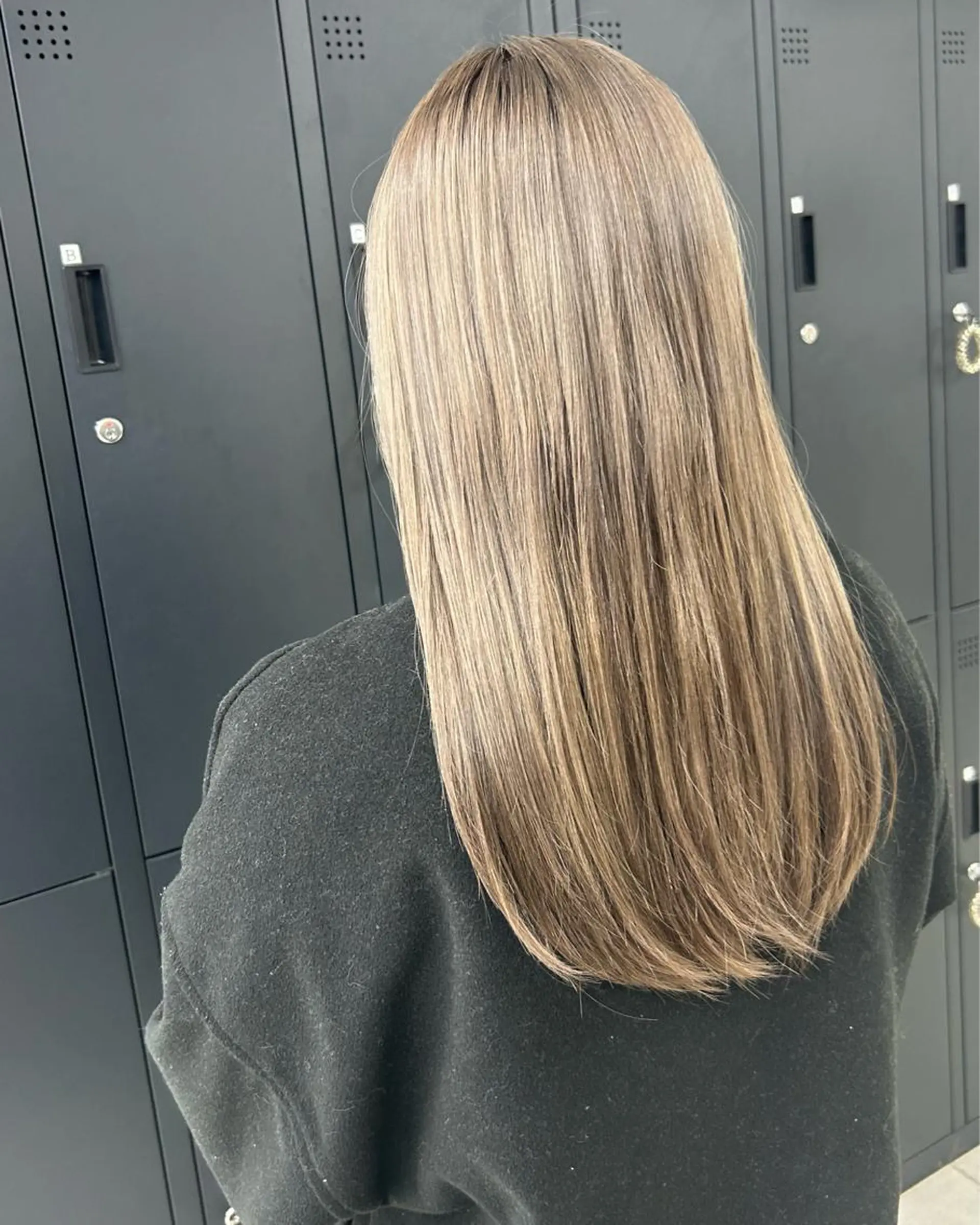 ロング ヘアカラー ダブルカラー/韓国 ヘア/さわのあかねのヘアスタイル