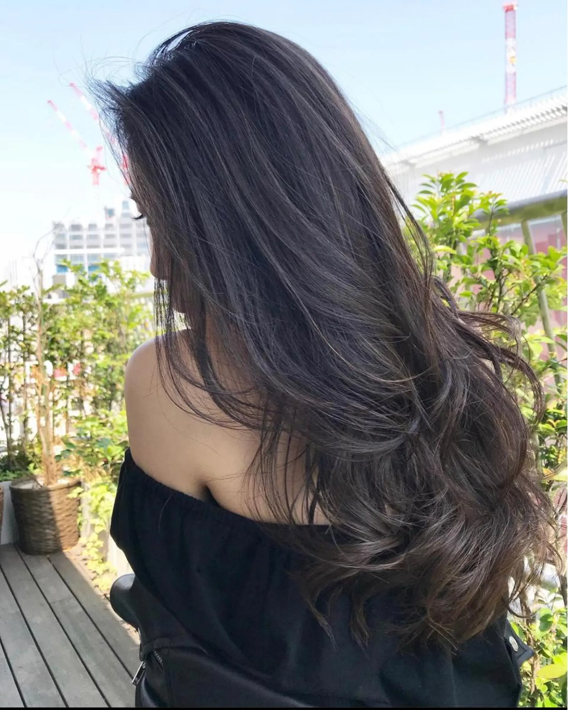 ロング カラー ブリーチ ケアブリーチ ハイライトカラー ハイライト SALOWIN原宿AROA店所属・顔まわり神カット✂︎ 齋藤雄大【表参道】のヘアスタイル