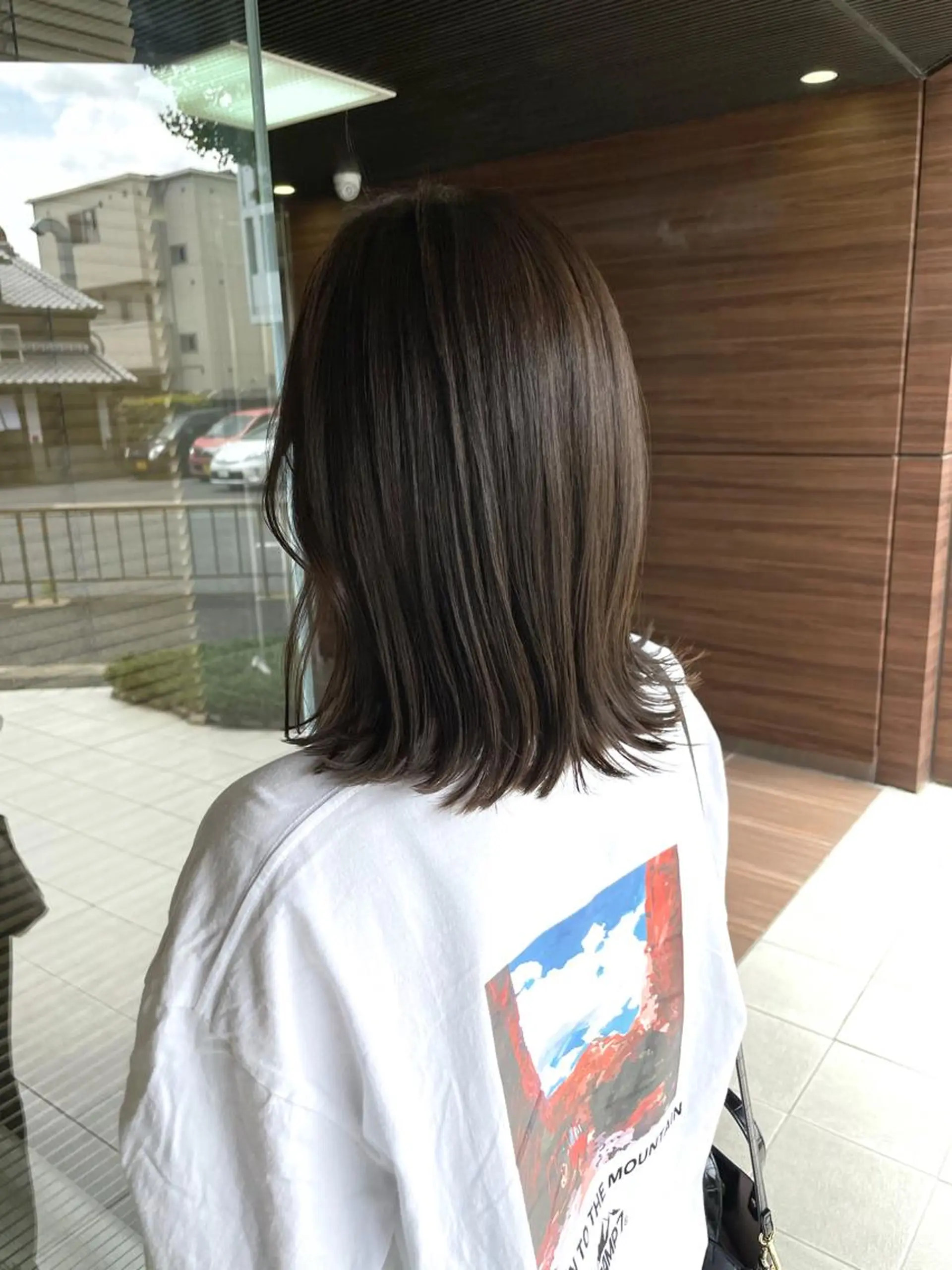 ミディアム 髪質改善 カット ヘアカラー トリートメント ✨レイヤーお任せ✨ 林有里子のヘアスタイル
