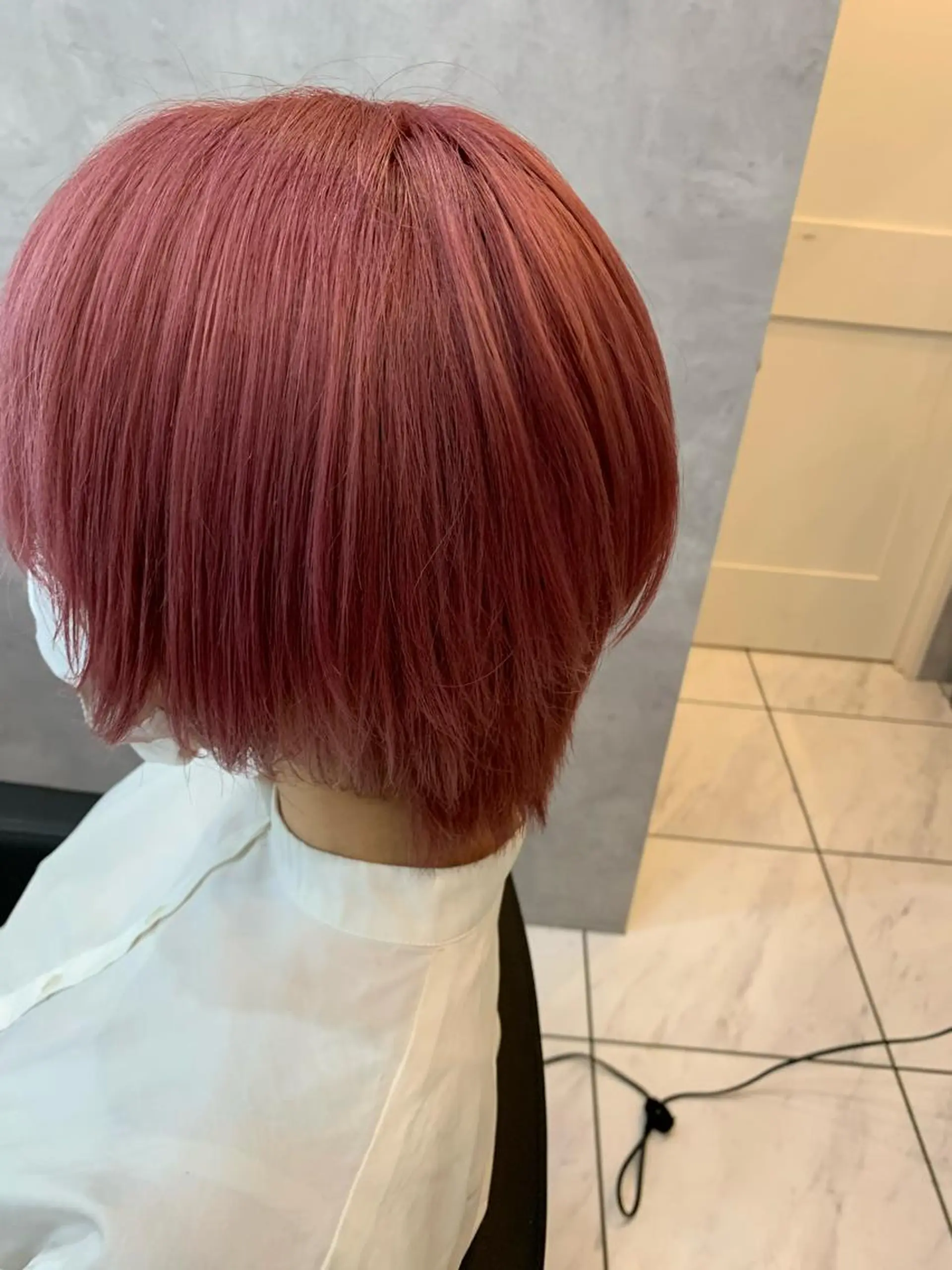 ショート カラー アディクシーカラー ブリーチ ケアブリーチ 透明感カラー デザインカラー 透明感/ブリーチ縮毛 /髪質改善/星野純一のヘアスタイル