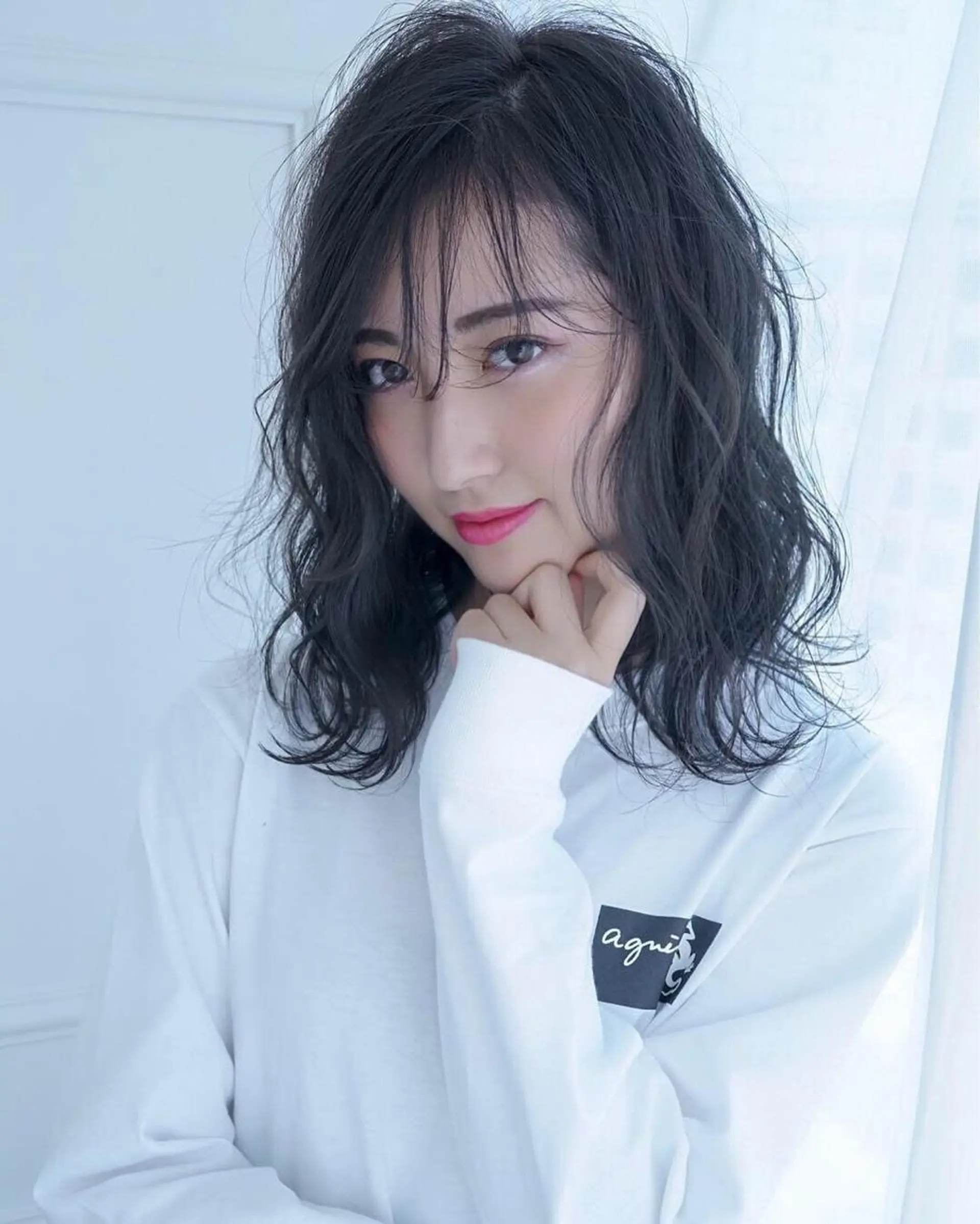 セミロング 野中 洋介のヘアスタイル