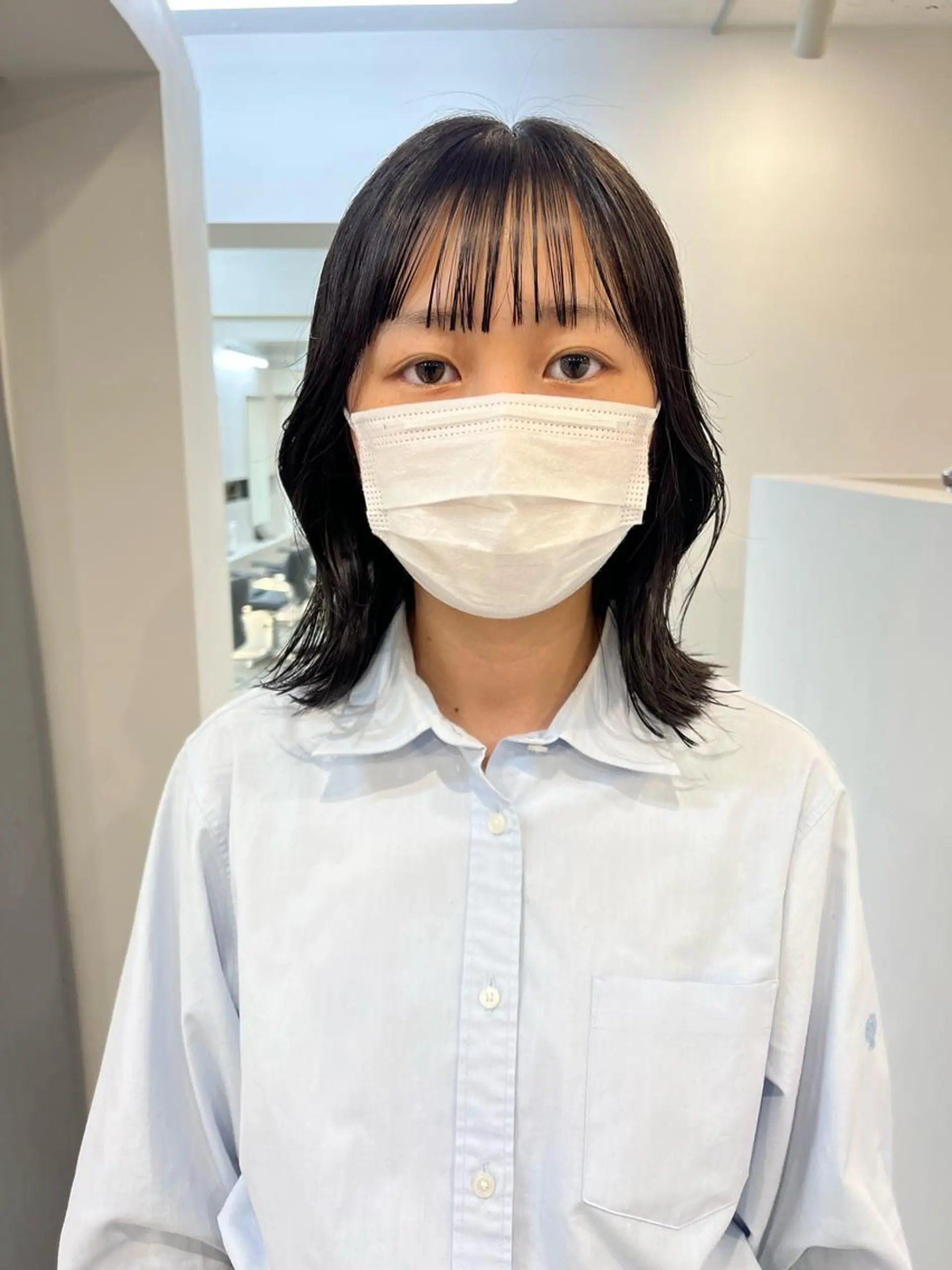 ミディアム くびれヘア fit　stand所属・ハルカ/ fit standのヘアスタイル