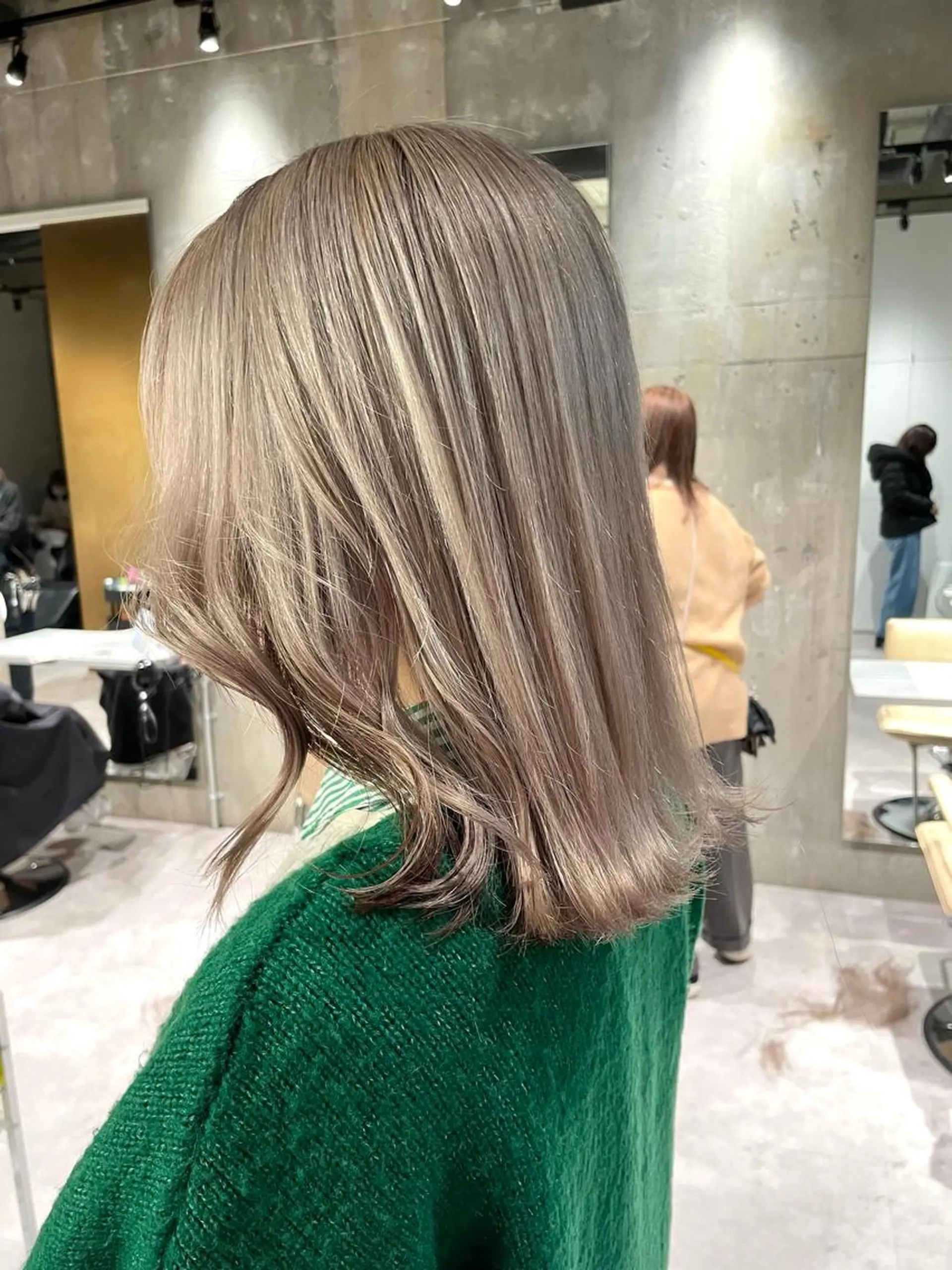 ミディアム カラー カット ヘアカラー トリートメント yoke/美髪矯正/ 脱白髪🪸🩰ヒナコのヘアスタイル