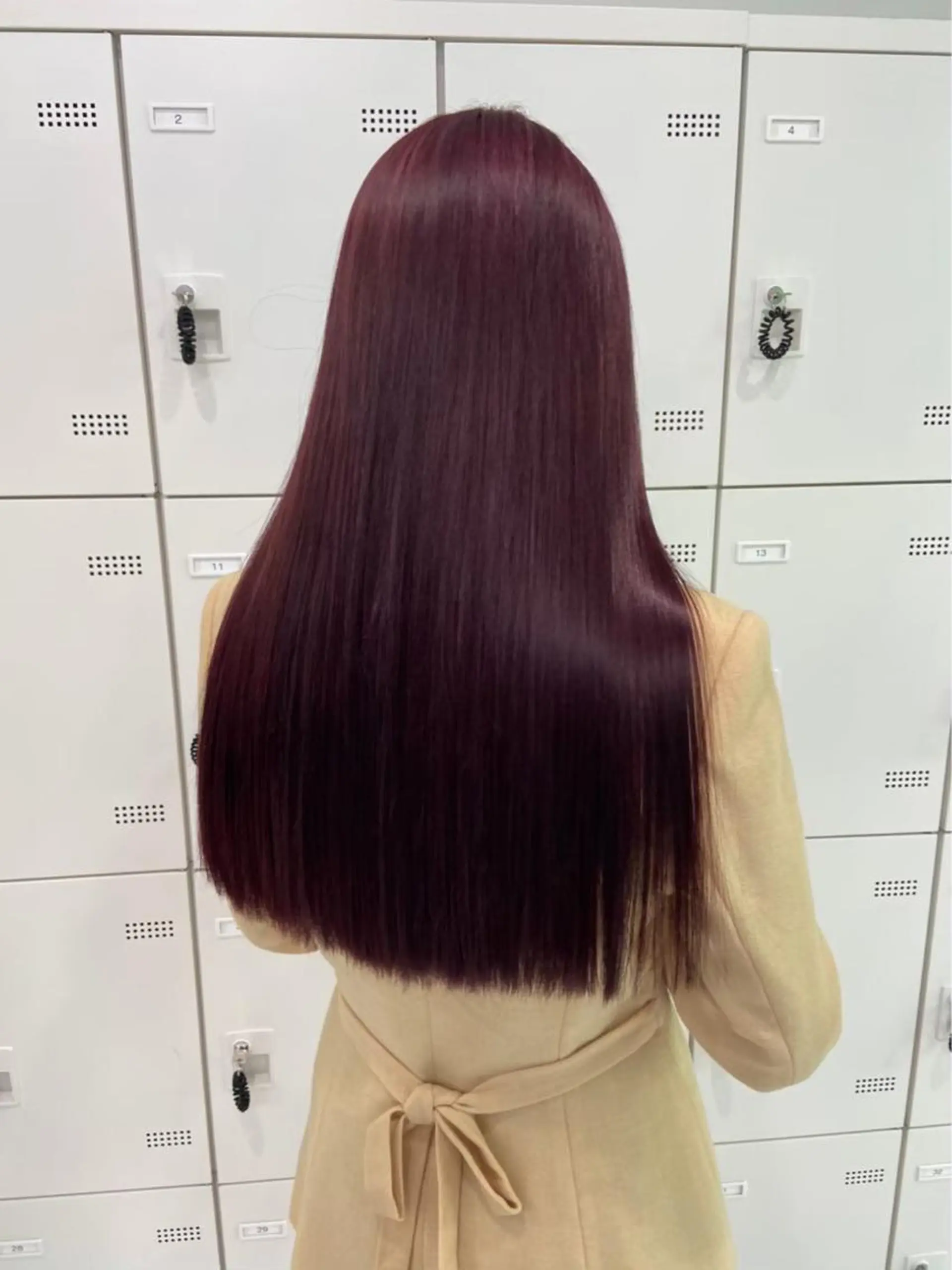 ミディアム ヘアカラー トリートメント ヘッドスパ ヘアセット 大人っぽ上品🤍韓国 レイヤー🤍ふうがのヘアスタイル