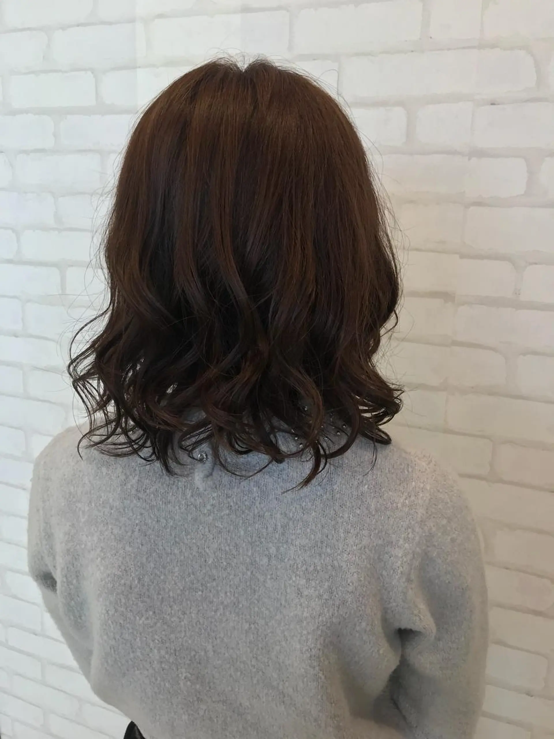 ミディアム カラー 中川 拓弥のヘアスタイル