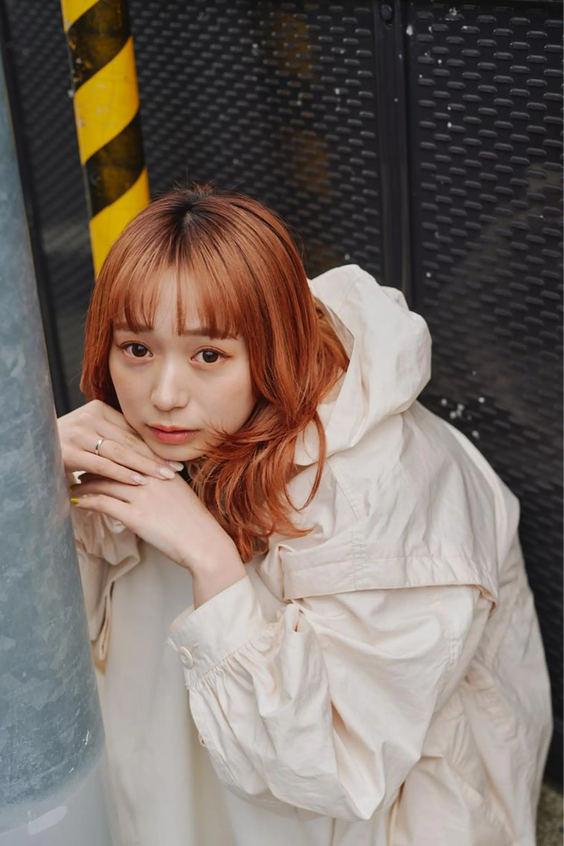 カラー ボブ、レイヤー、 ハイトーン、古淵のヘアスタイル