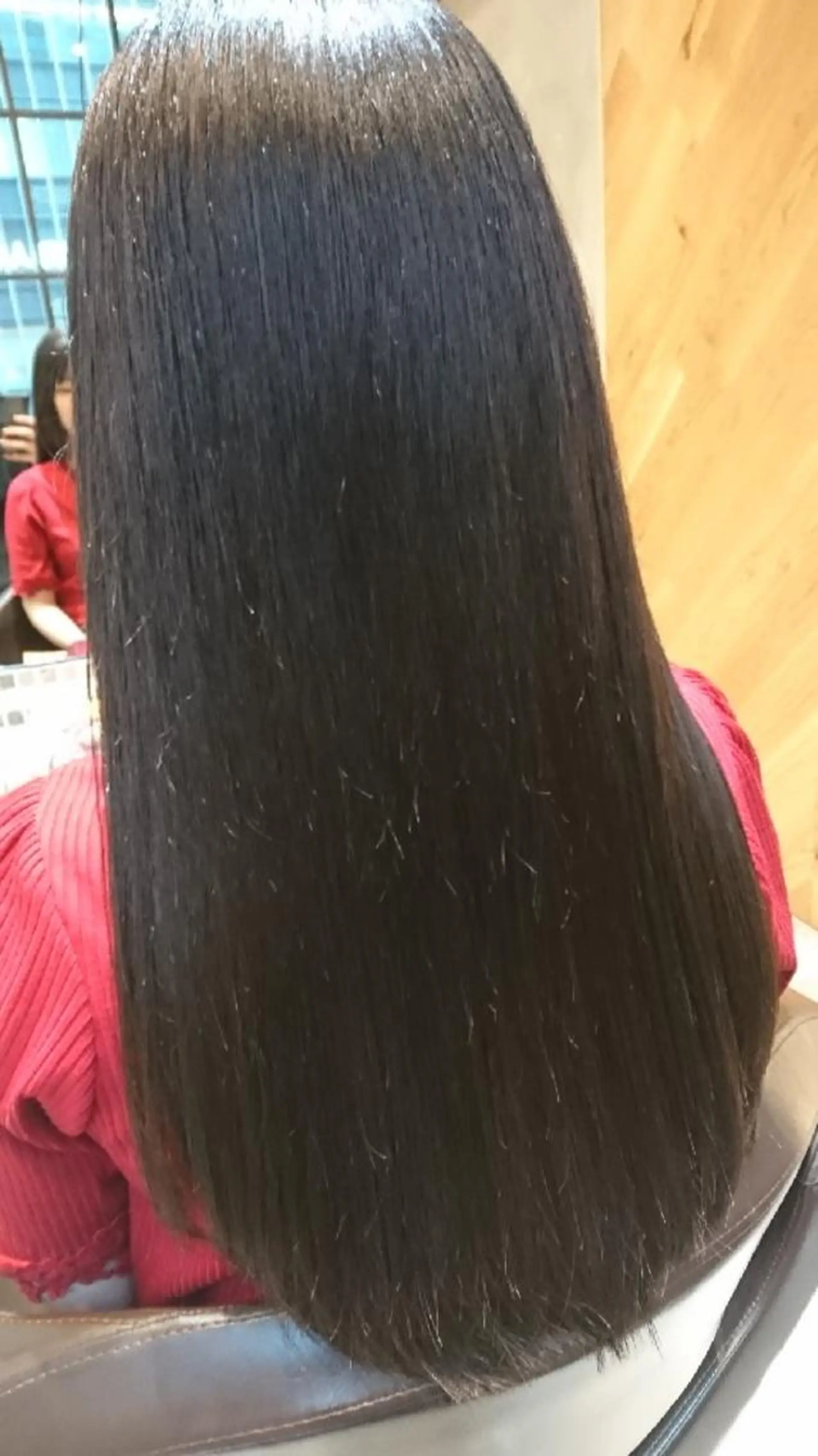 ロング 縮毛矯正 youres センター南所属・今満 精二のヘアスタイル