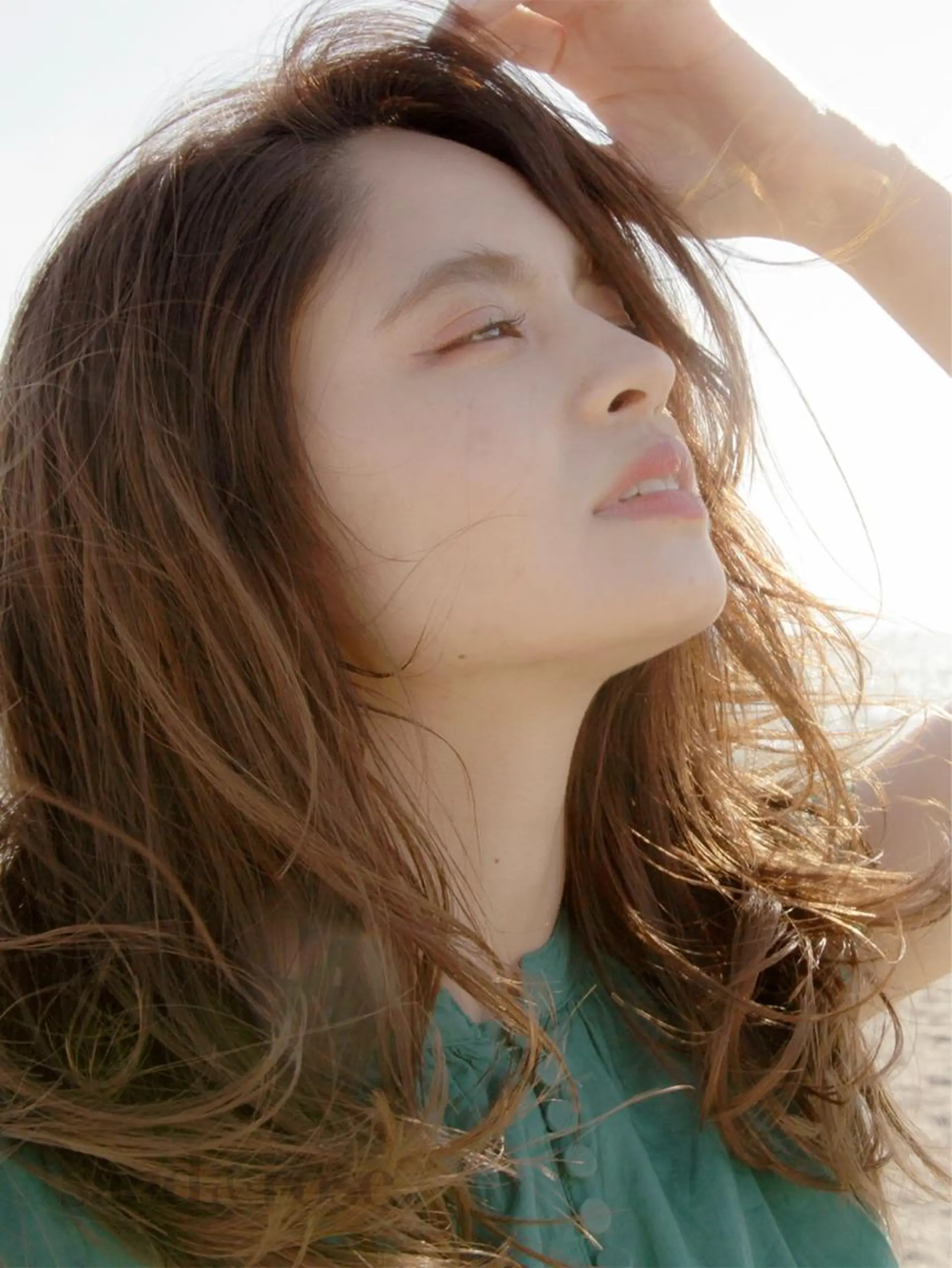 セミロング カラー 透明感カラー トリートメント カット ヘアカラー トリートメント Sand&Rose所属・🍀似合わせカット 🍀柳澤里玖のヘアスタイル