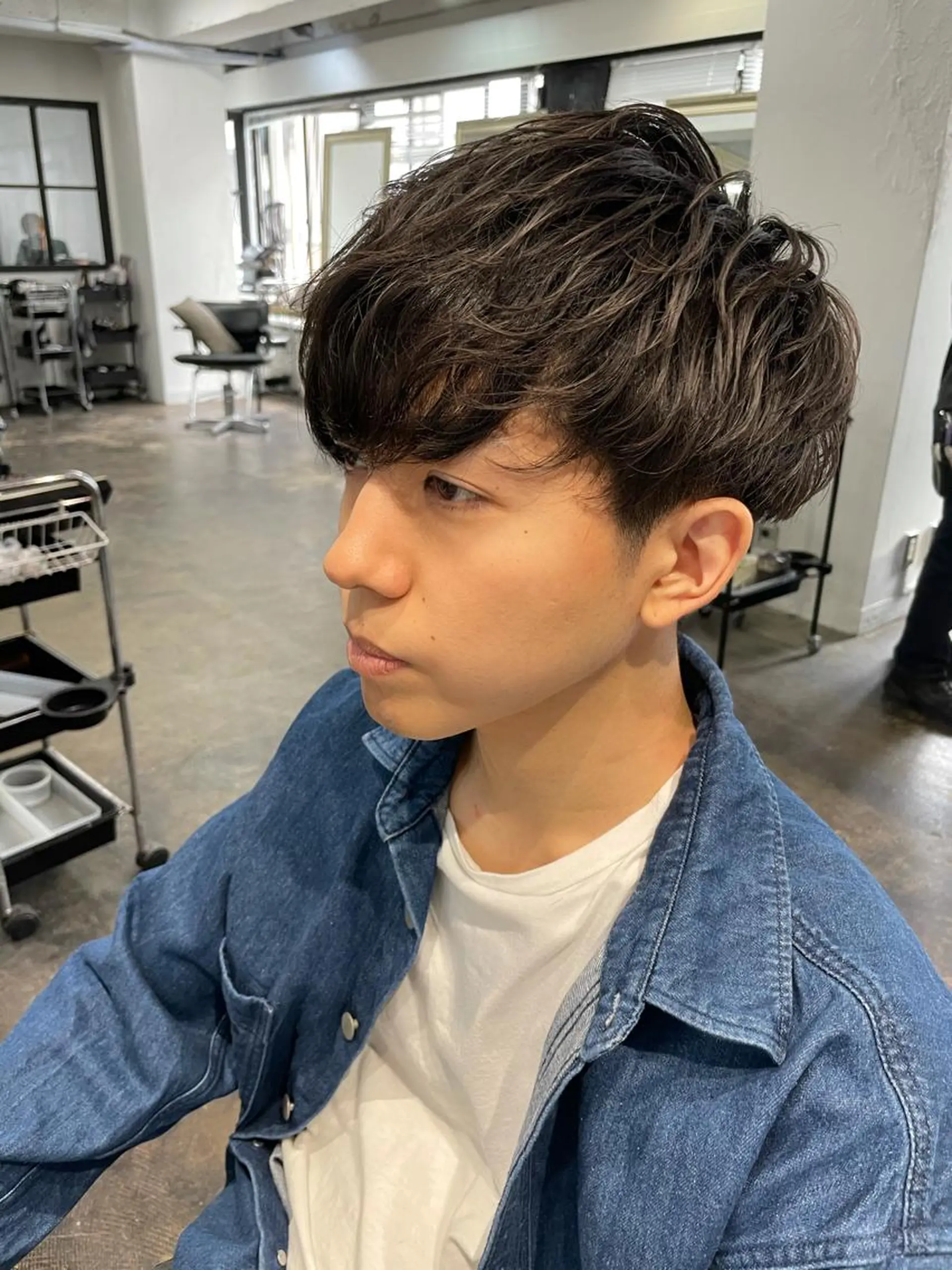 ショート メンズ メンズパーマ メンズ特化ryoのヘアスタイル