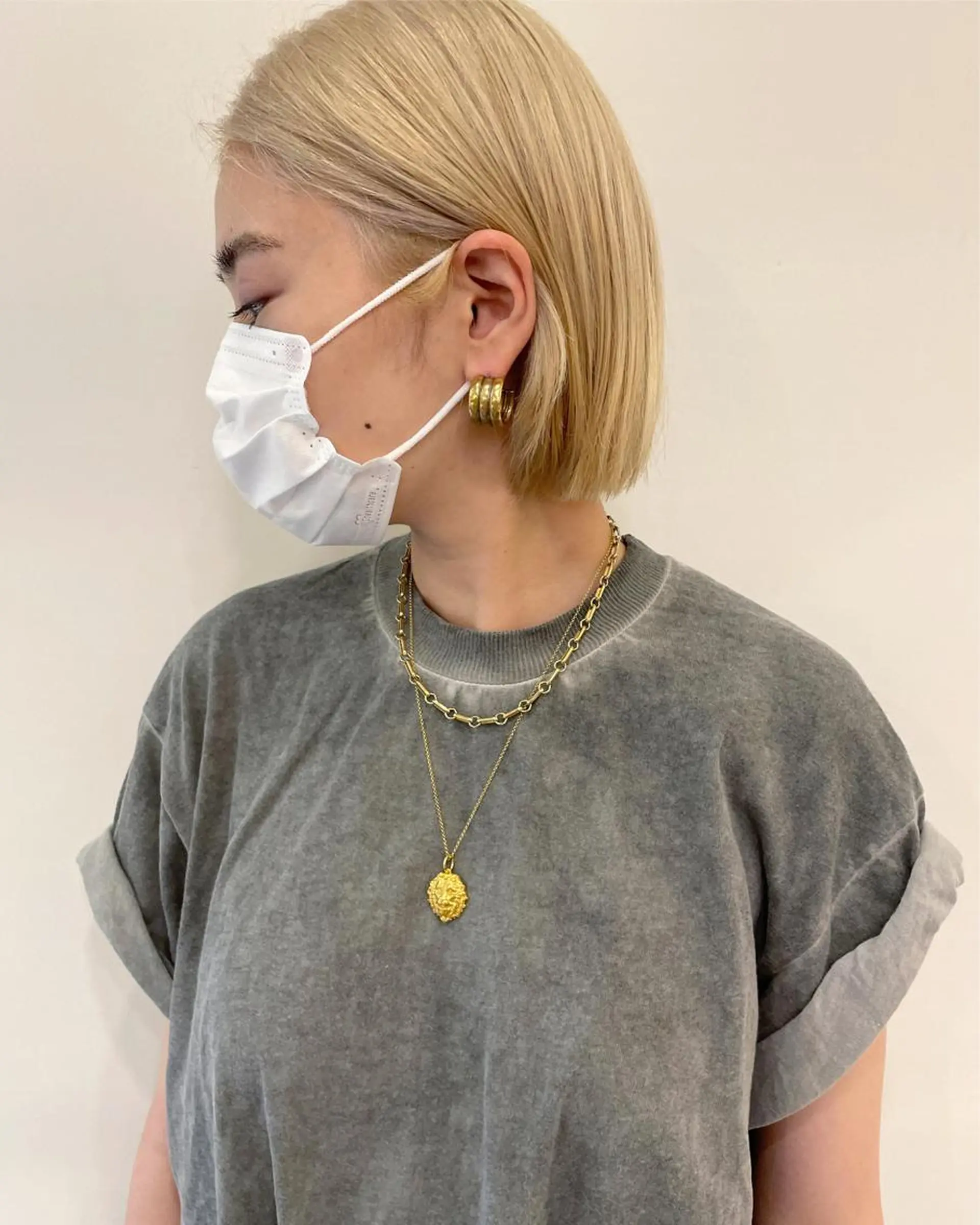 ショート カラー ブリーチ カット ヘアカラー トリートメント TO C所属・柔らか透明感ヘア🌙 RIONAのヘアスタイル