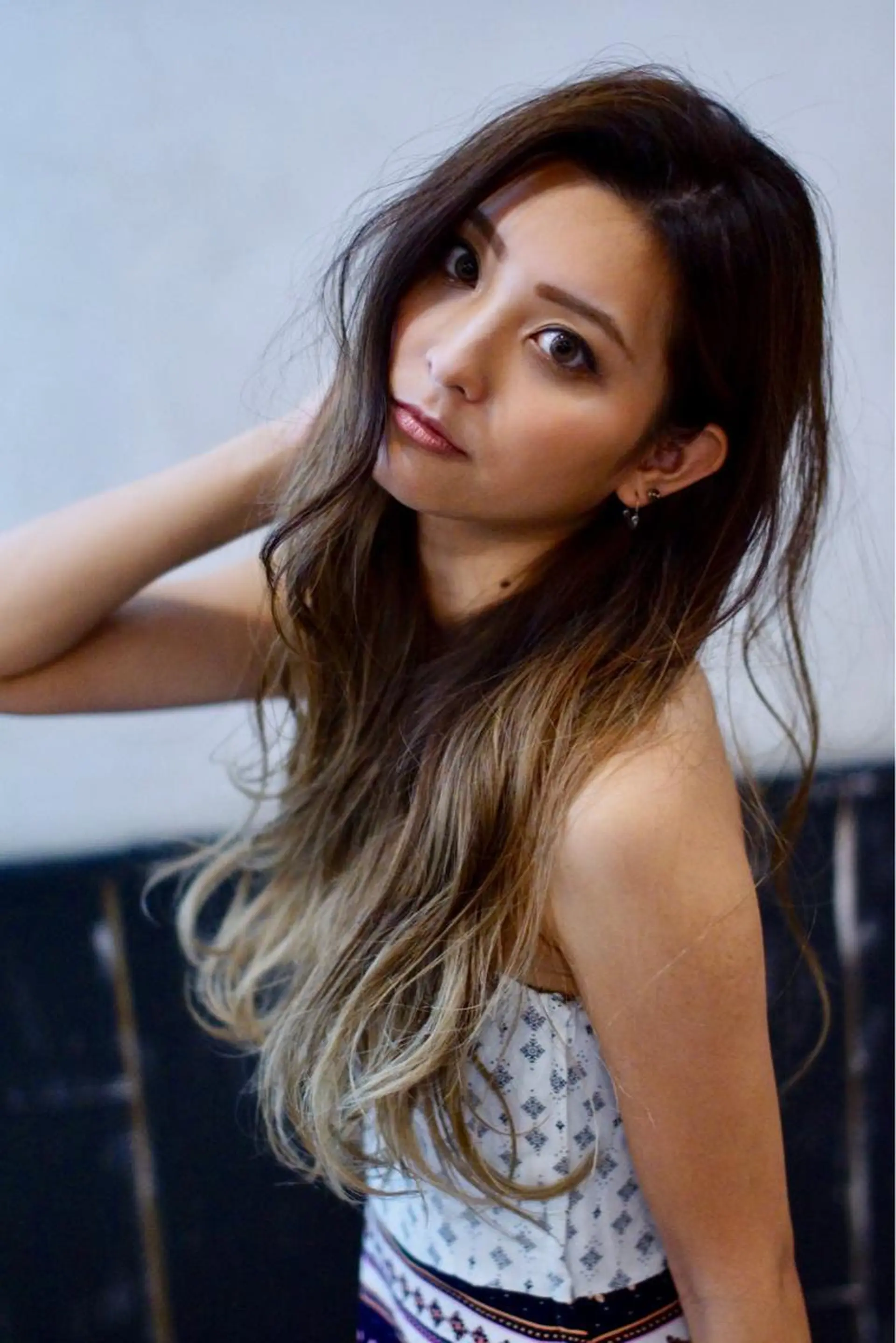 ロング ハイライト レイヤーカット カット ヘアカラー トリートメント AUBE HAIRazul吉祥寺所属・髪質改善✨幹細胞✨ ウルツヤ🌈清水　祥のヘアスタイル