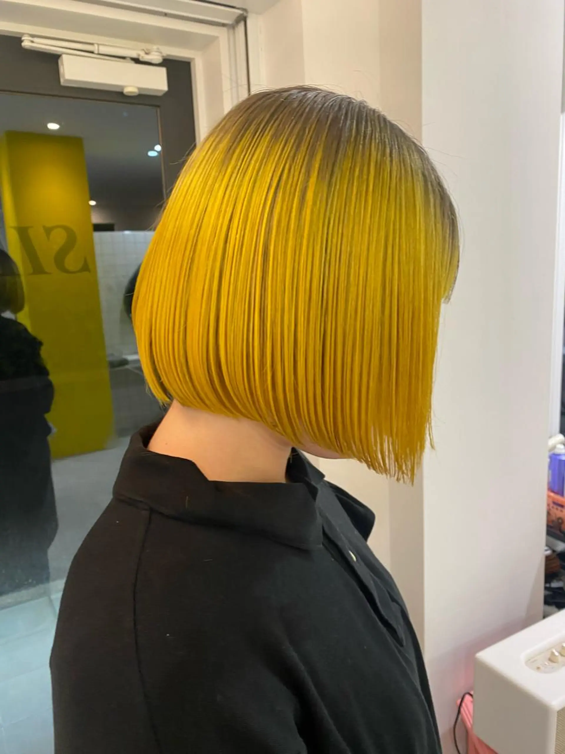 ショート カラー ブリーチ ボブ カット ヘアカラー natsune /レイヤーカットのヘアスタイル