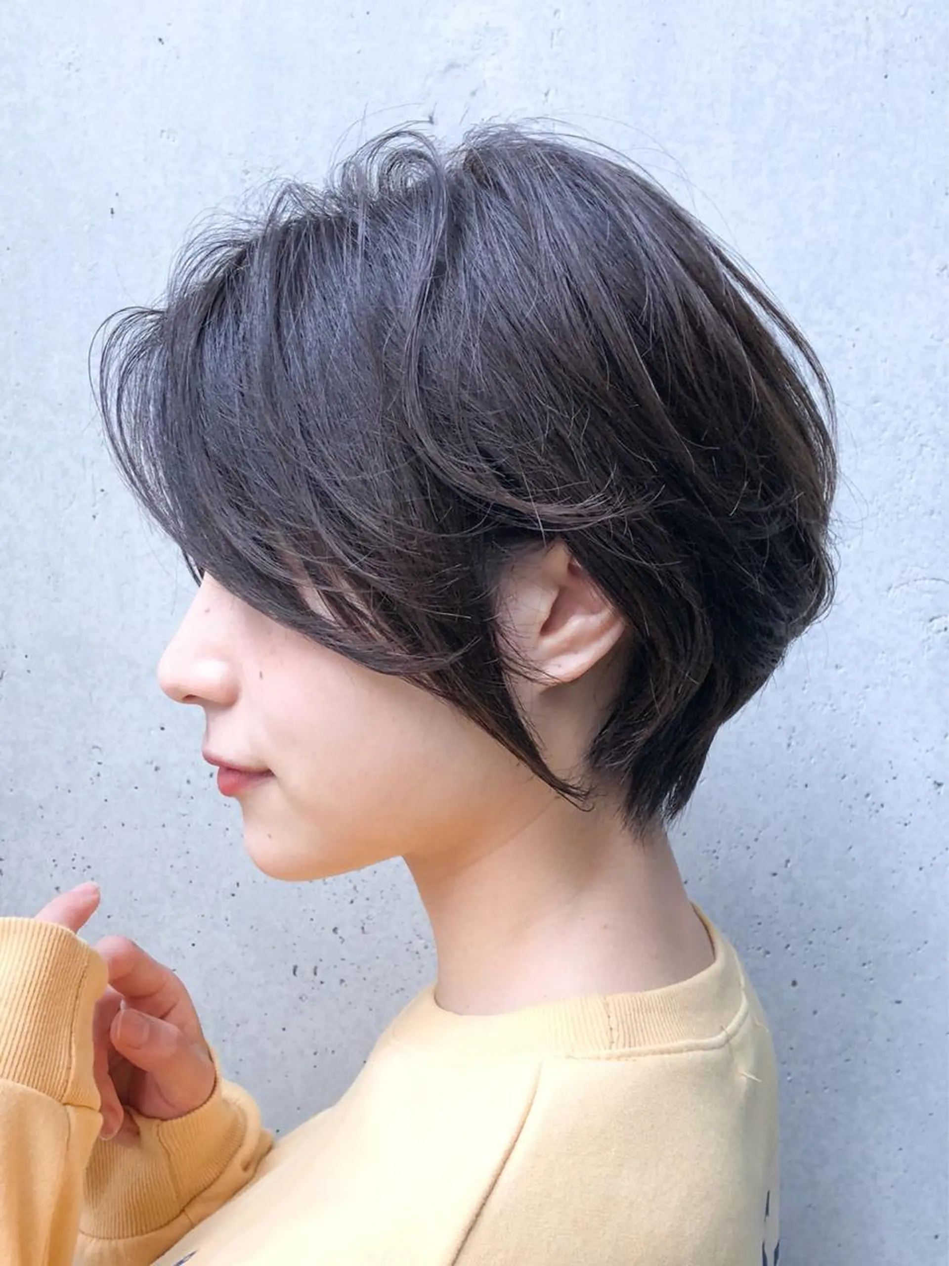 ショート ショートボブ ボブ ショートヘア 佐藤 侑哉のヘアスタイル