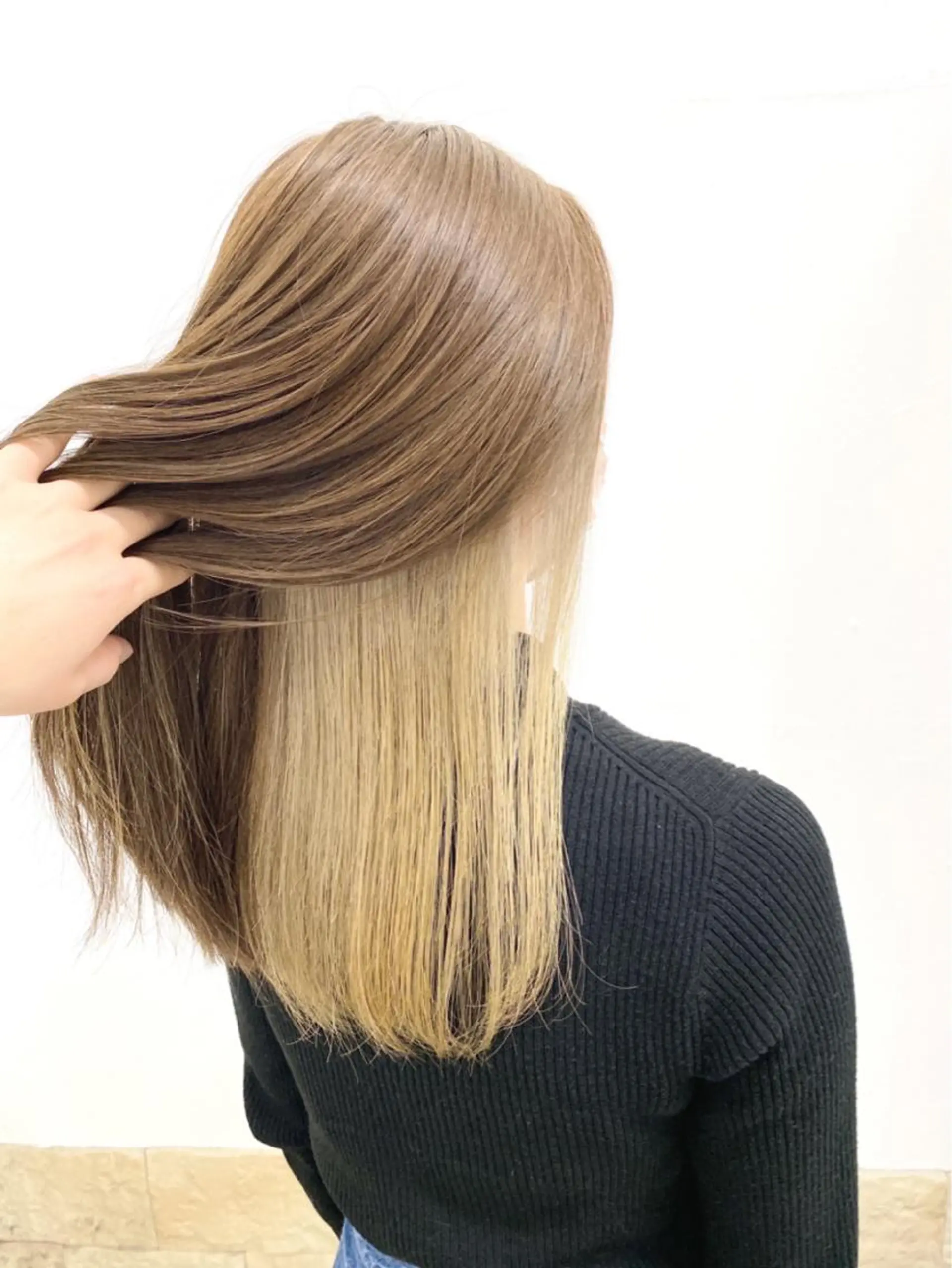 セミロング レディース人気 🦊菅谷のヘアスタイル