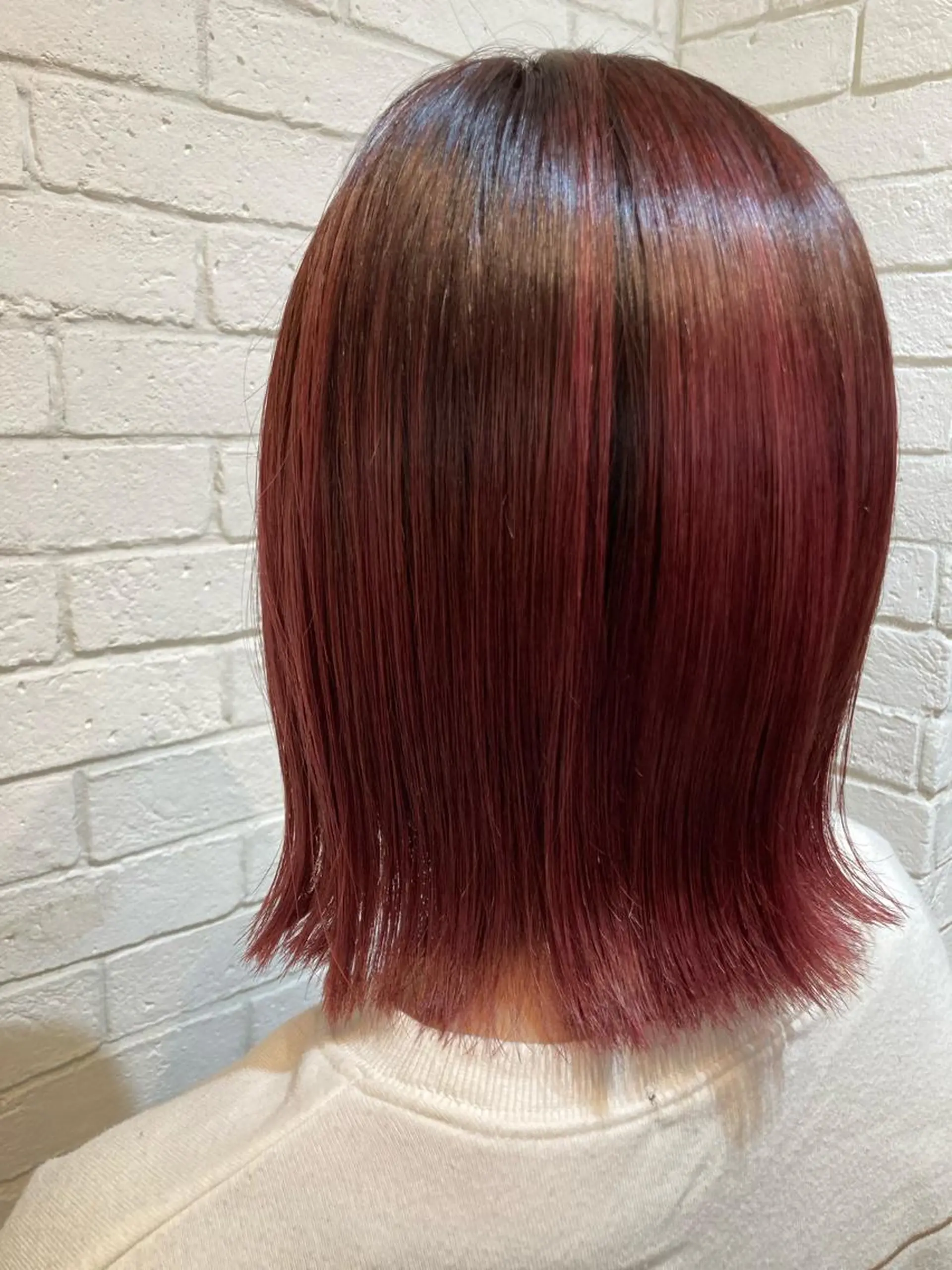 ミディアム カラー suzuki yukoのヘアスタイル