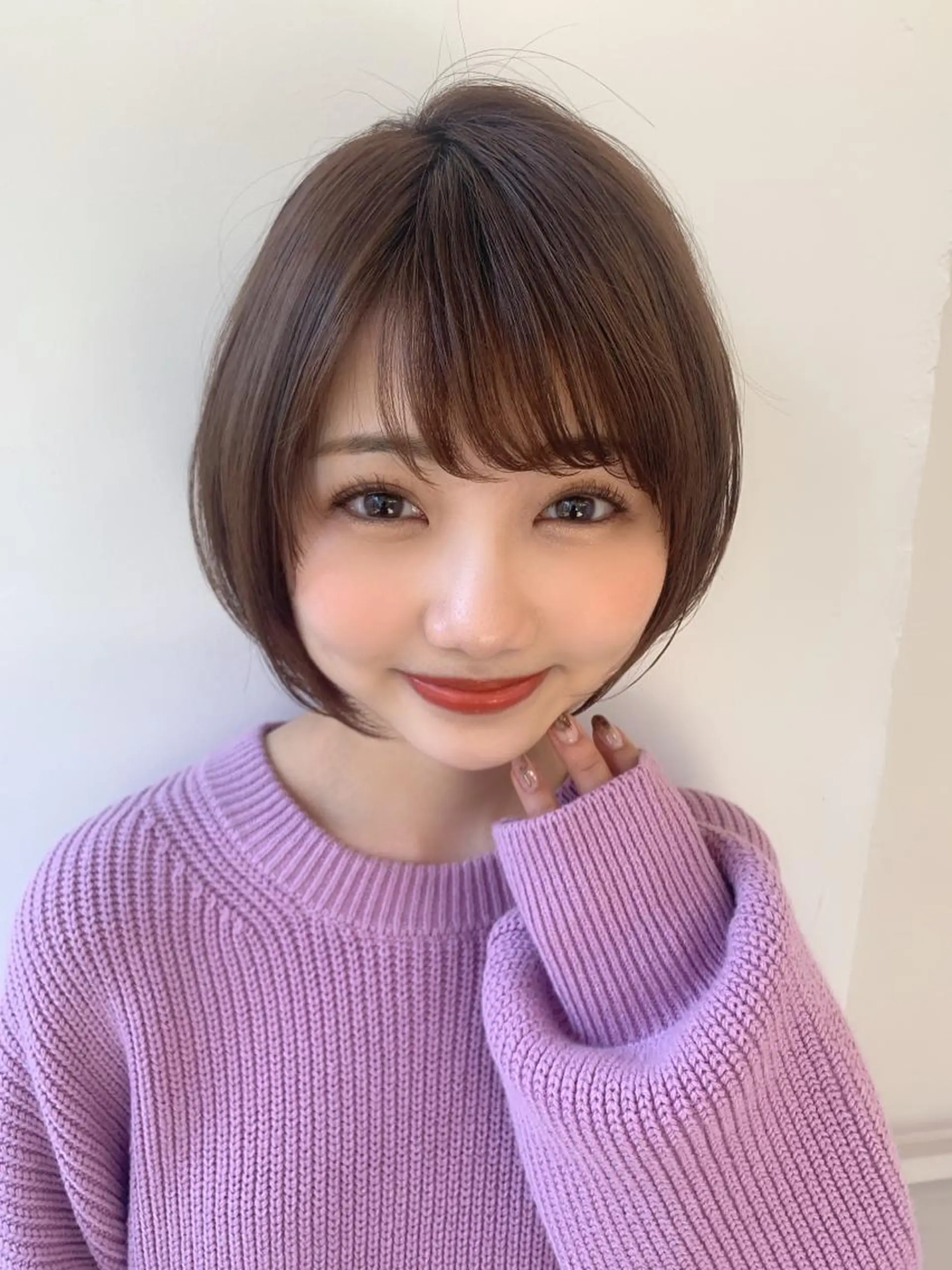 ショート ショートボブ ボブ ショートヘア ヘアカラー トリートメント chama レイヤーカットのヘアスタイル