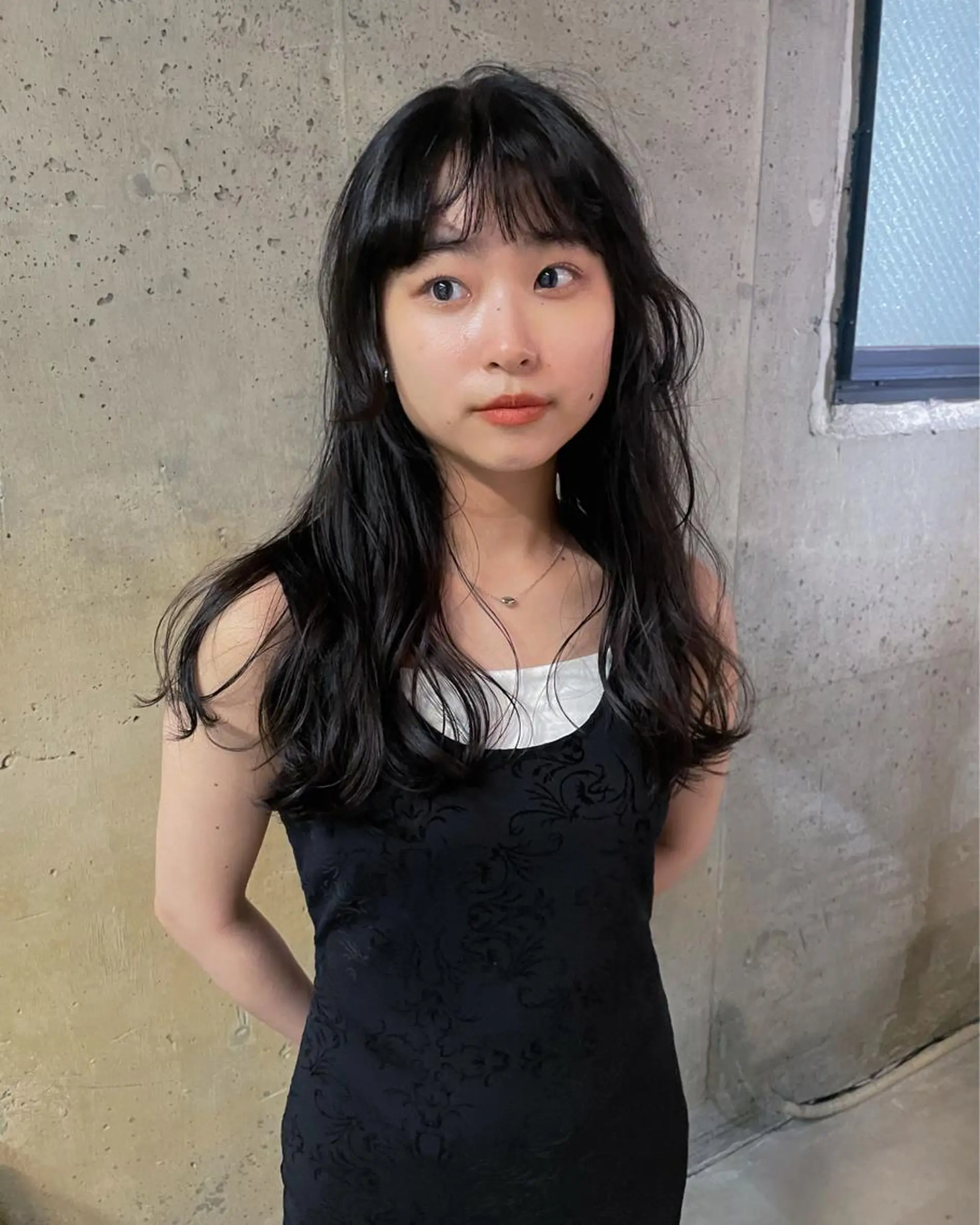 ロング パーマ パーマ/レイヤー 岩山丈一郎のヘアスタイル