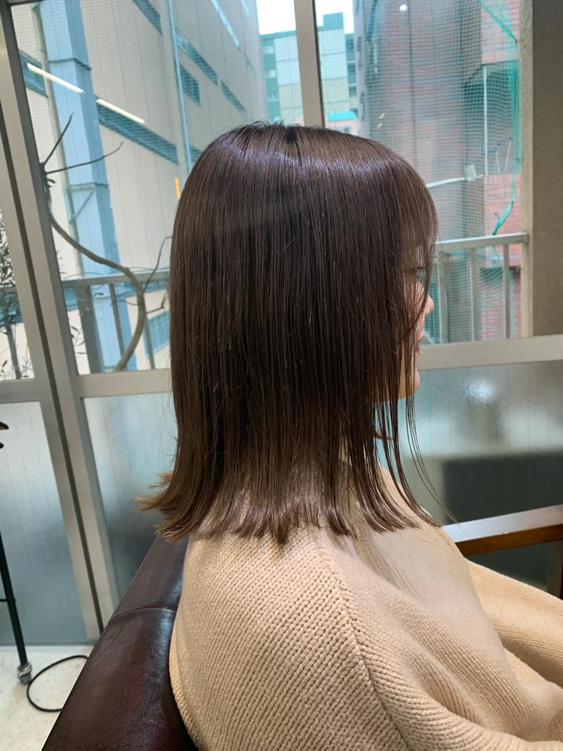 ミディアム カット ヘアカラー ショート、ボブ特化 長島智彦のヘアスタイル