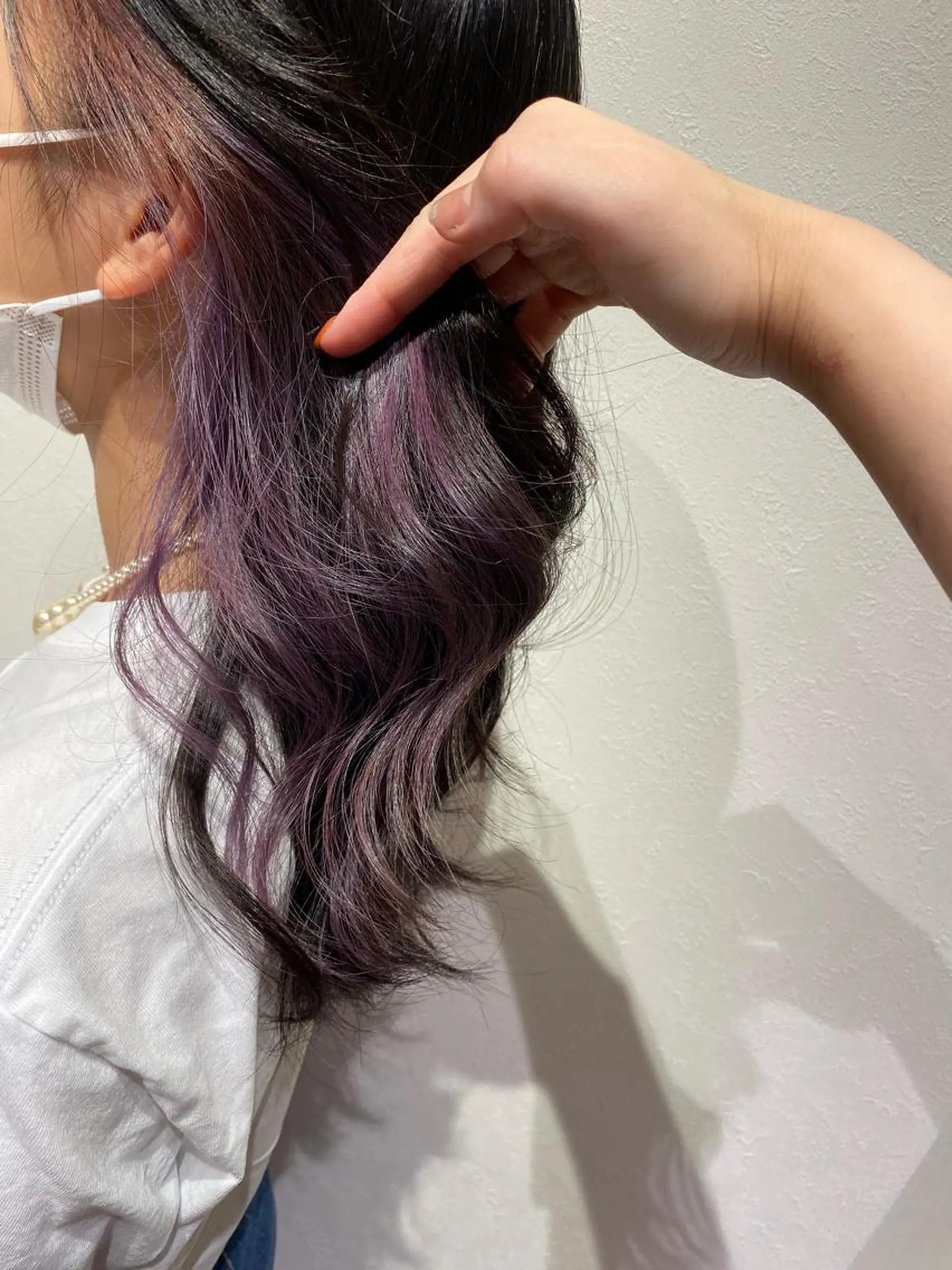 ロング カラー 浦﨑 笑美里のヘアスタイル
