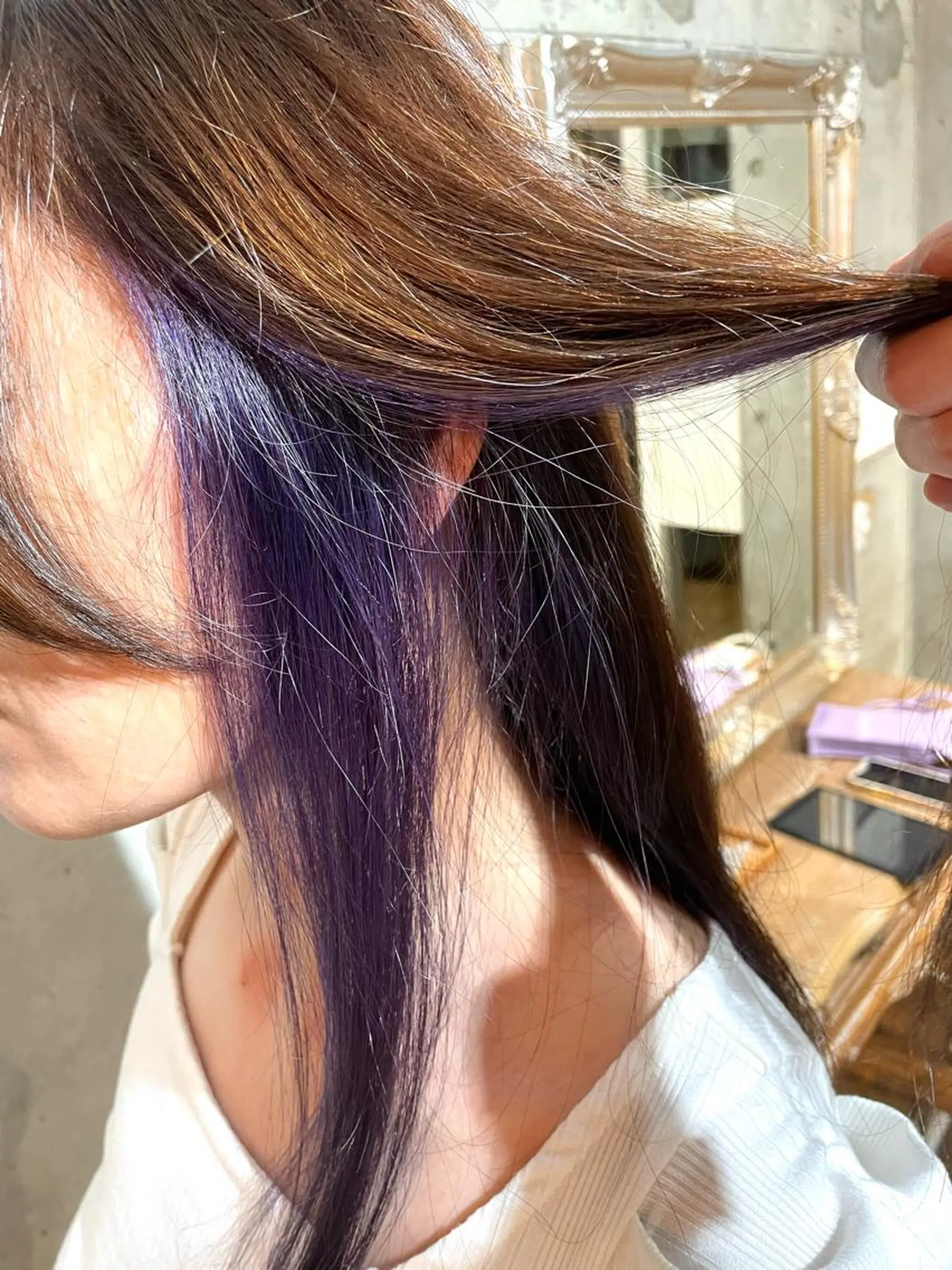 カラー インナーカラー 坂本 勇将のヘアスタイル