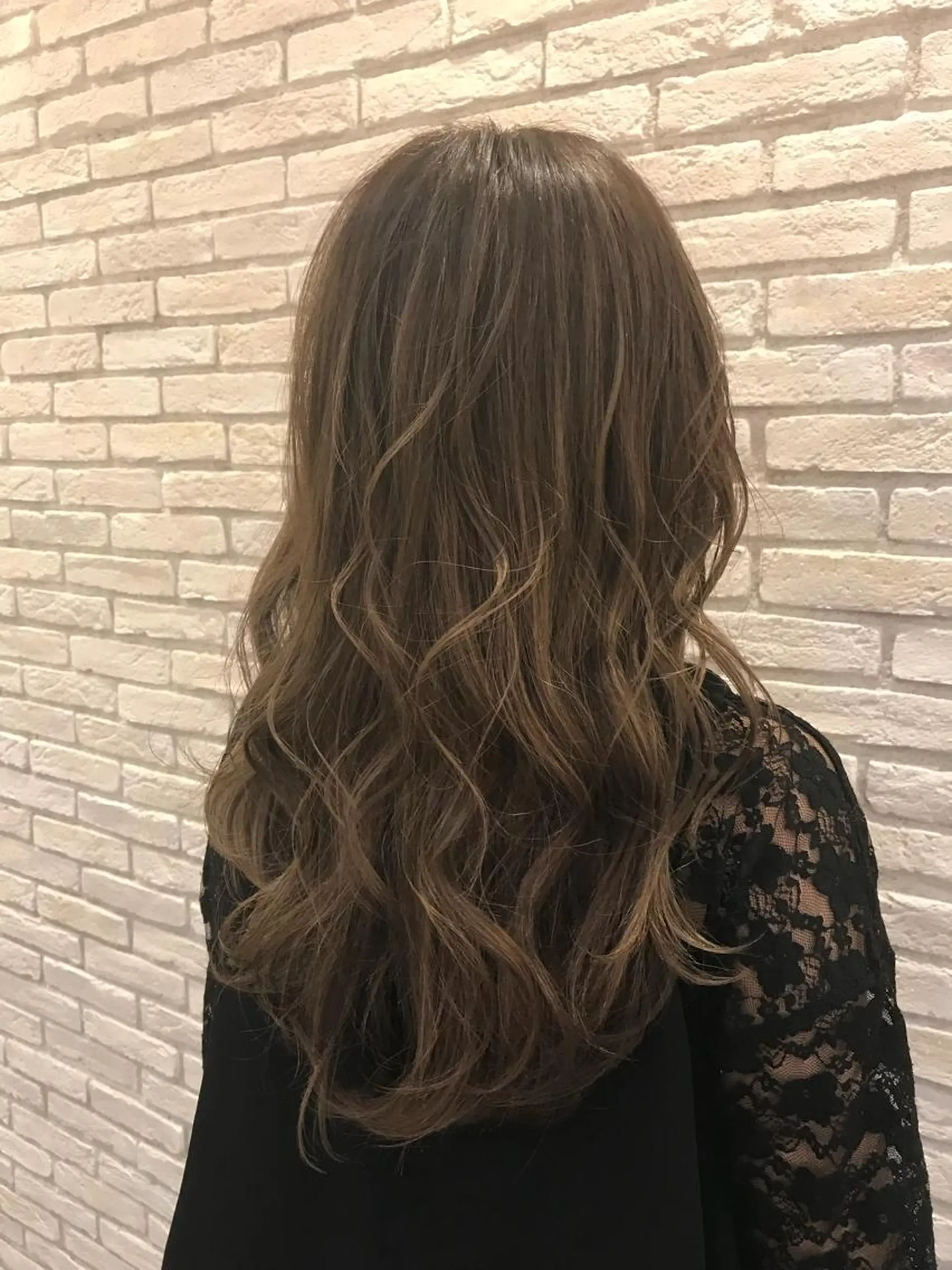 セミロング カラー シールエクステ⭐️ オオミタクヤのヘアスタイル