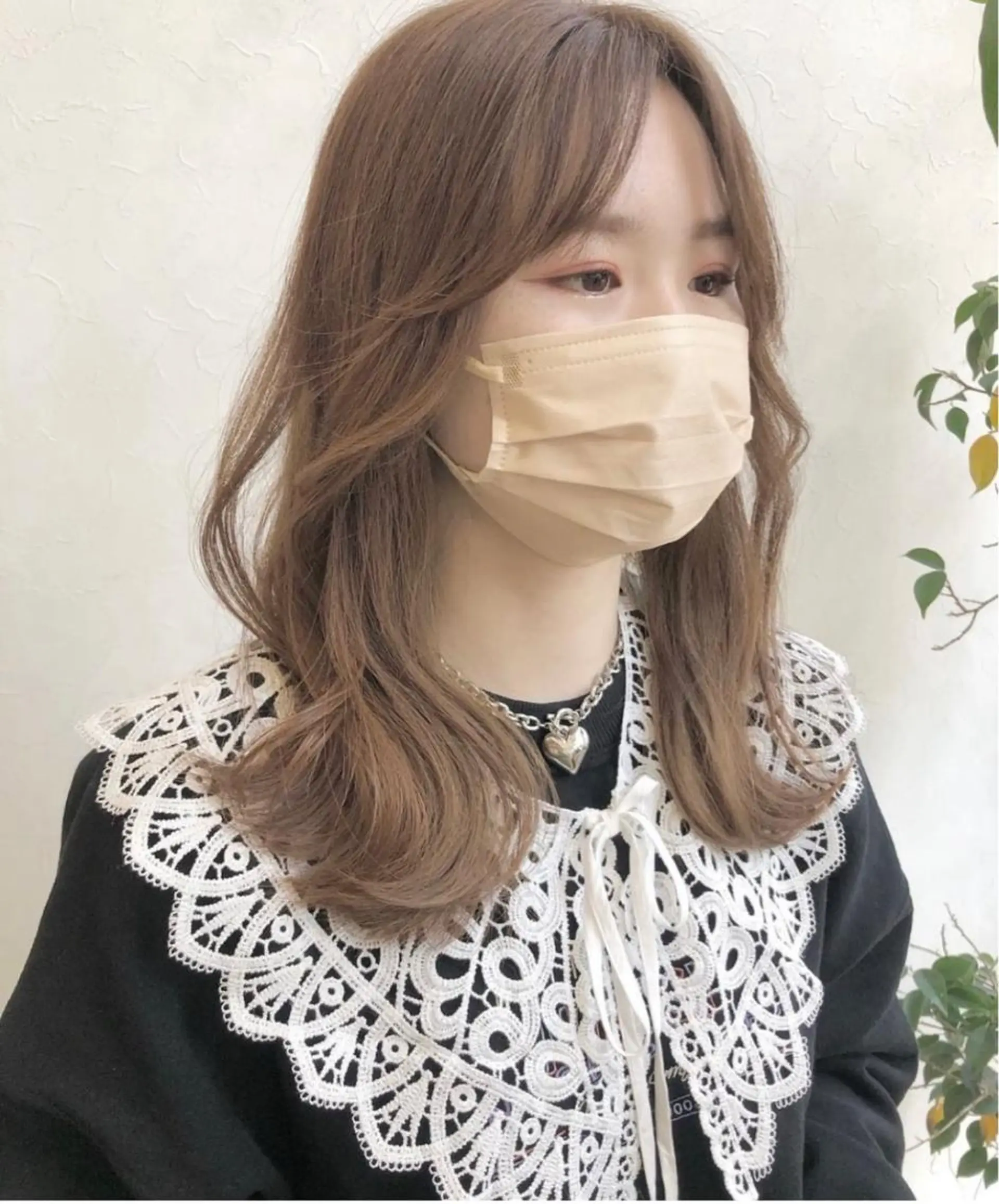 セミロング カラー nakahara madokaのヘアスタイル