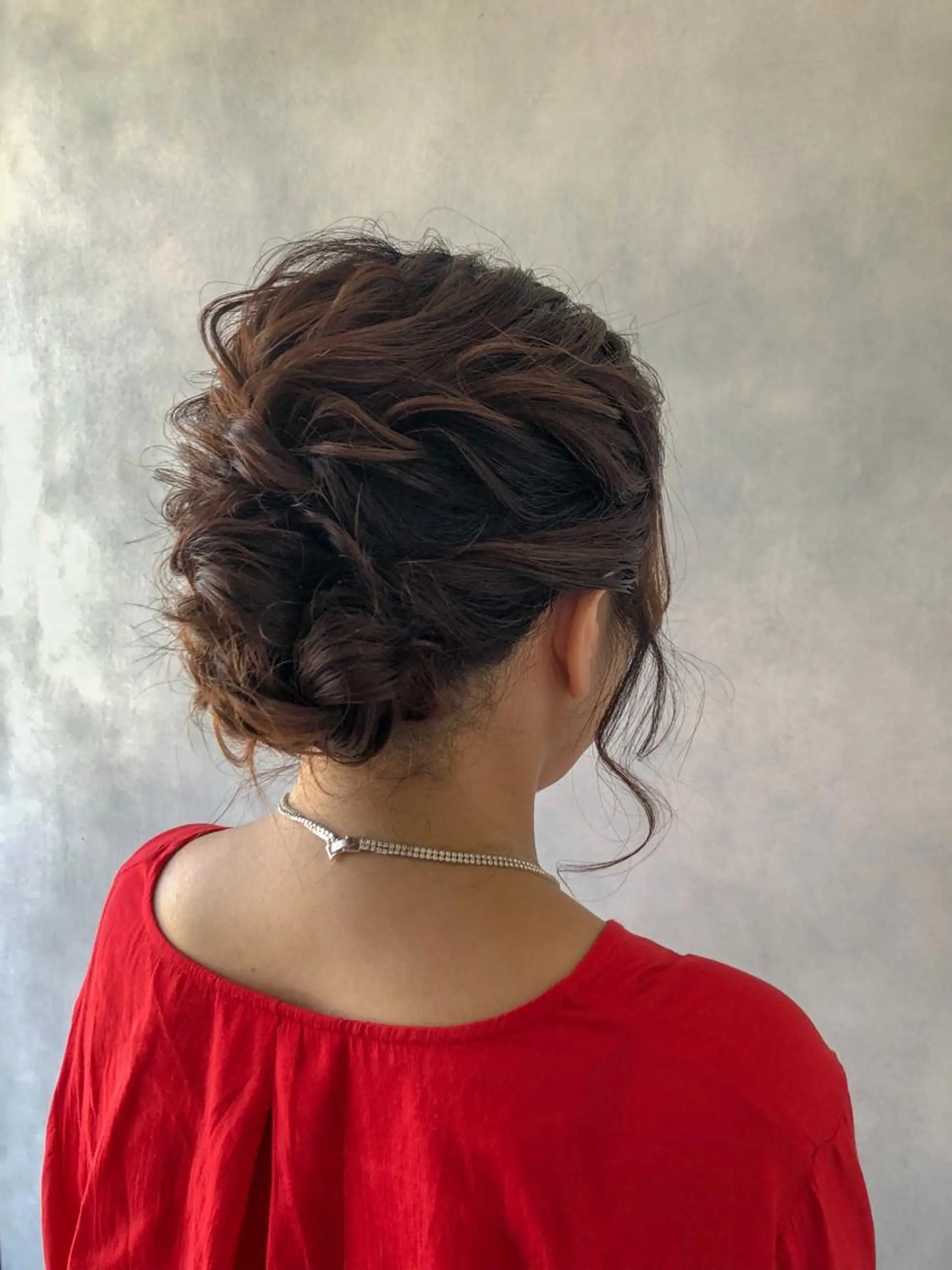 ミディアム ヘアアレンジ ✨ブリーチ特化✨ 💚Acchon💚のヘアスタイル