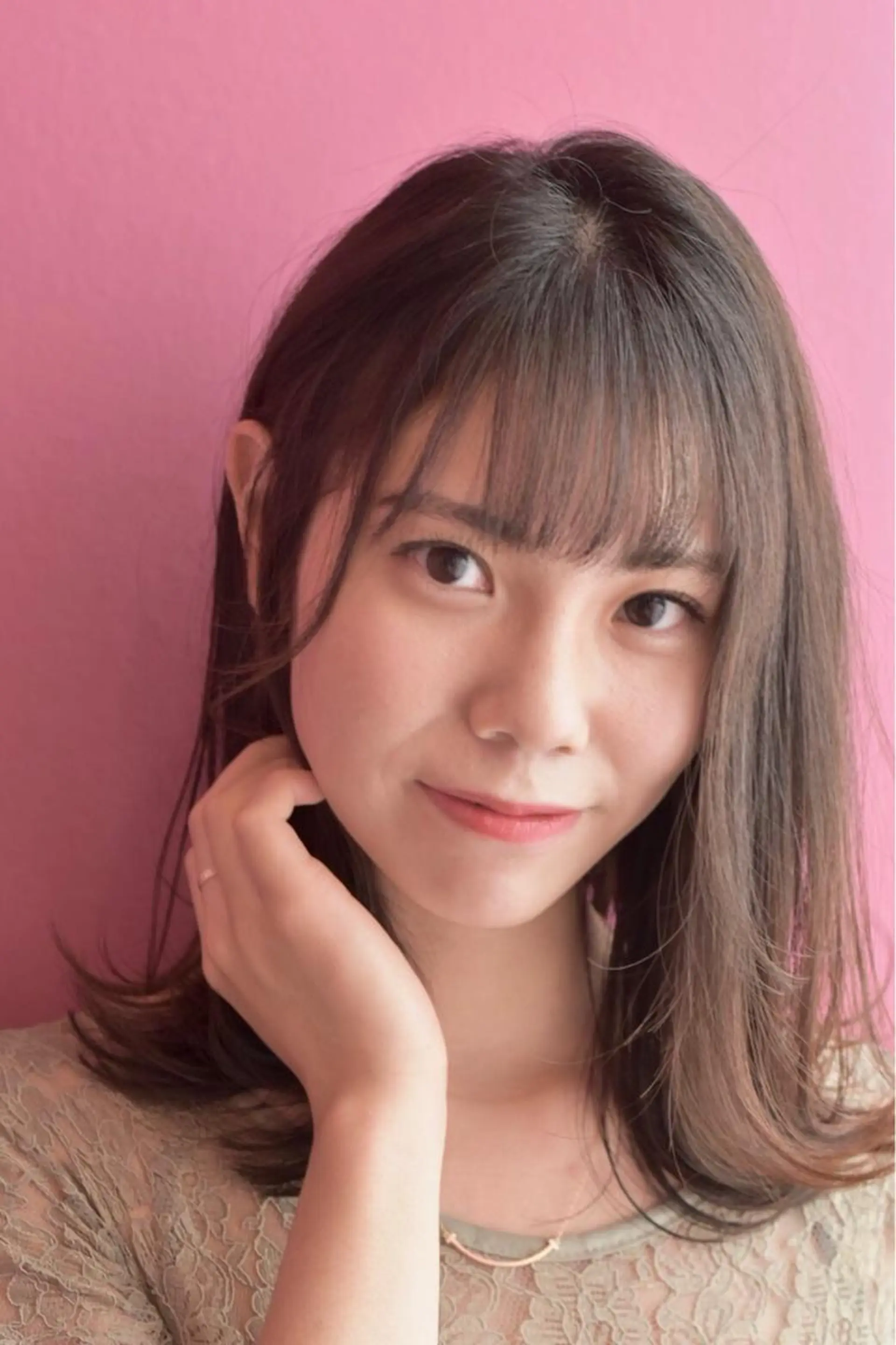 ミディアム カラー 外ハネヘア カット ヘアカラー トリートメント ✨髪質改善縮毛矯正✨ 宇田川修平のエステ・リラクイメージ
