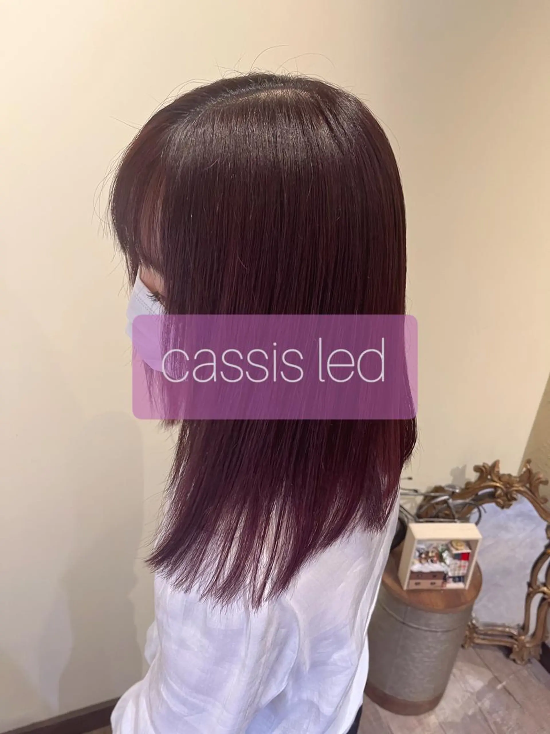 セミロング ヘアカラー 🧡ミルクティー/ レイヤー🧡ショウナのヘアスタイル