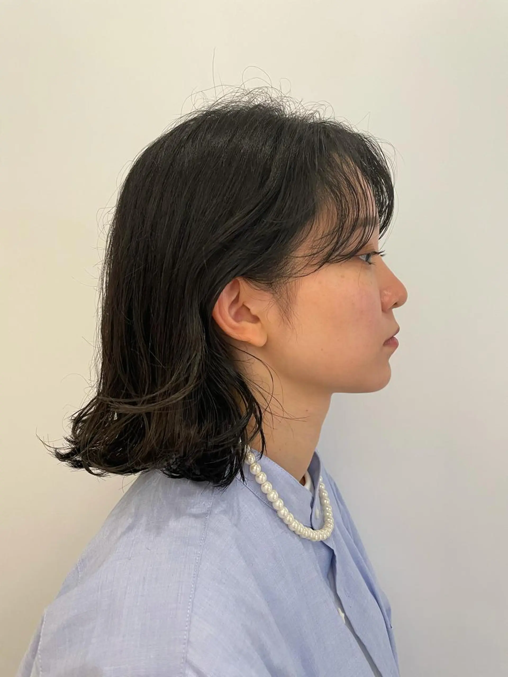 ミディアム カラー 斉藤 瑞恵のヘアスタイル