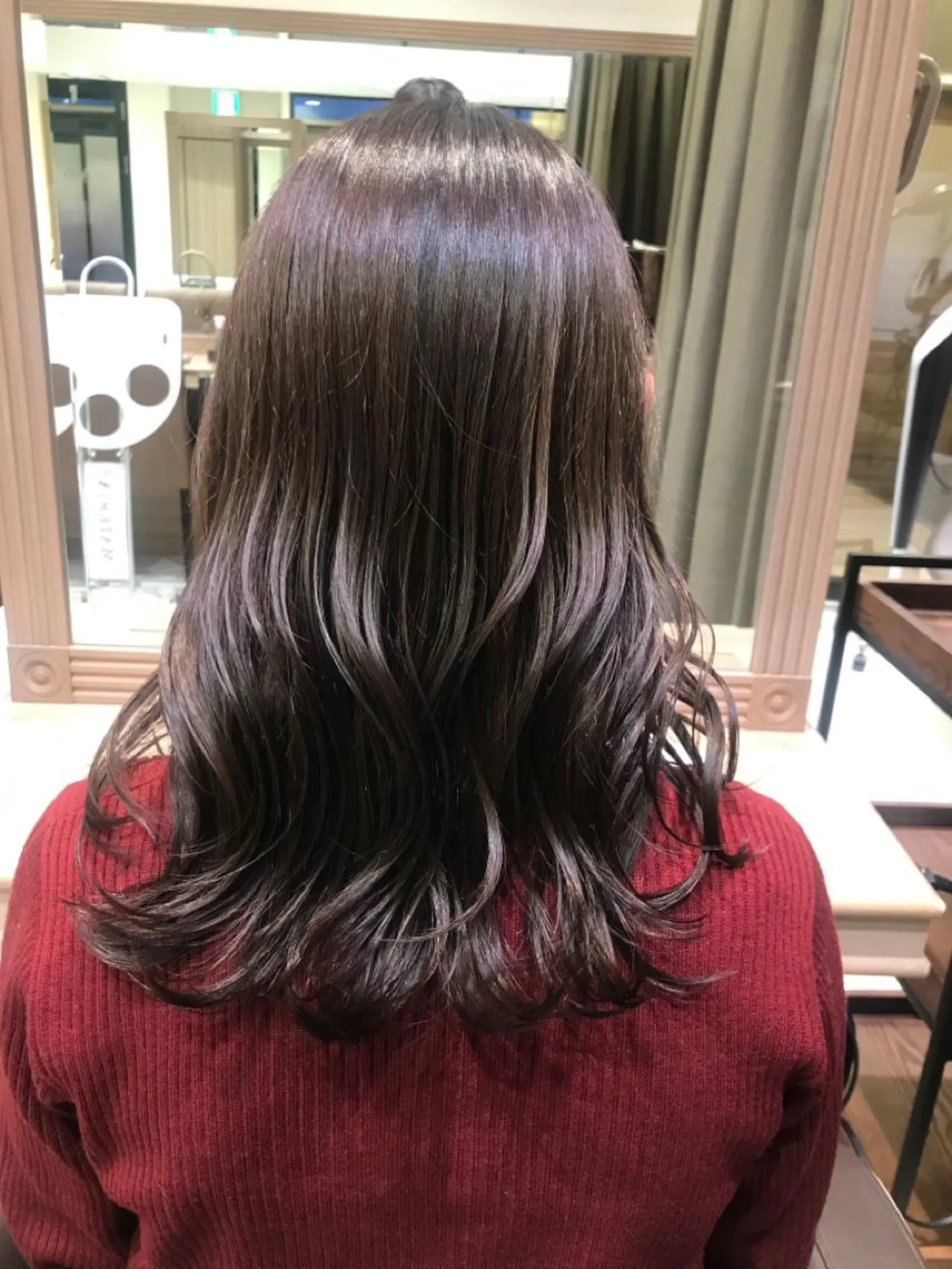 セミロング カラー メンズ特化/ パーマChihoのヘアスタイル