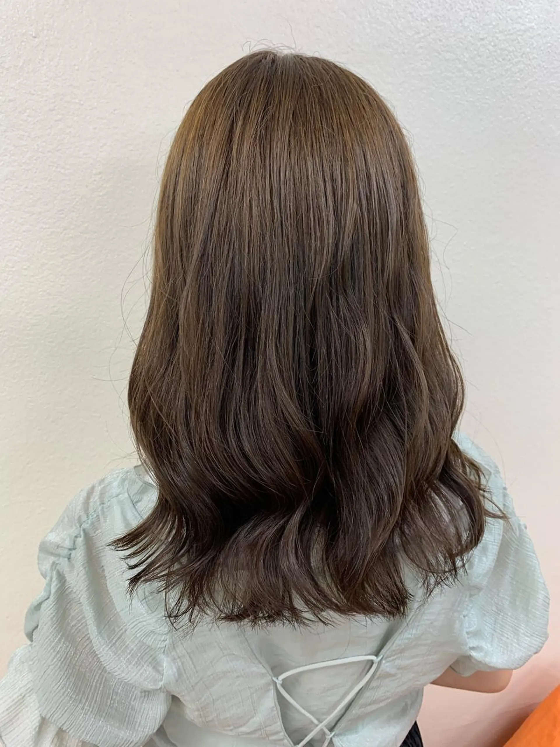 ミディアム パーマ ヘアアレンジ 💕上野美容師☁ ブリーチ💖サワのヘアスタイル