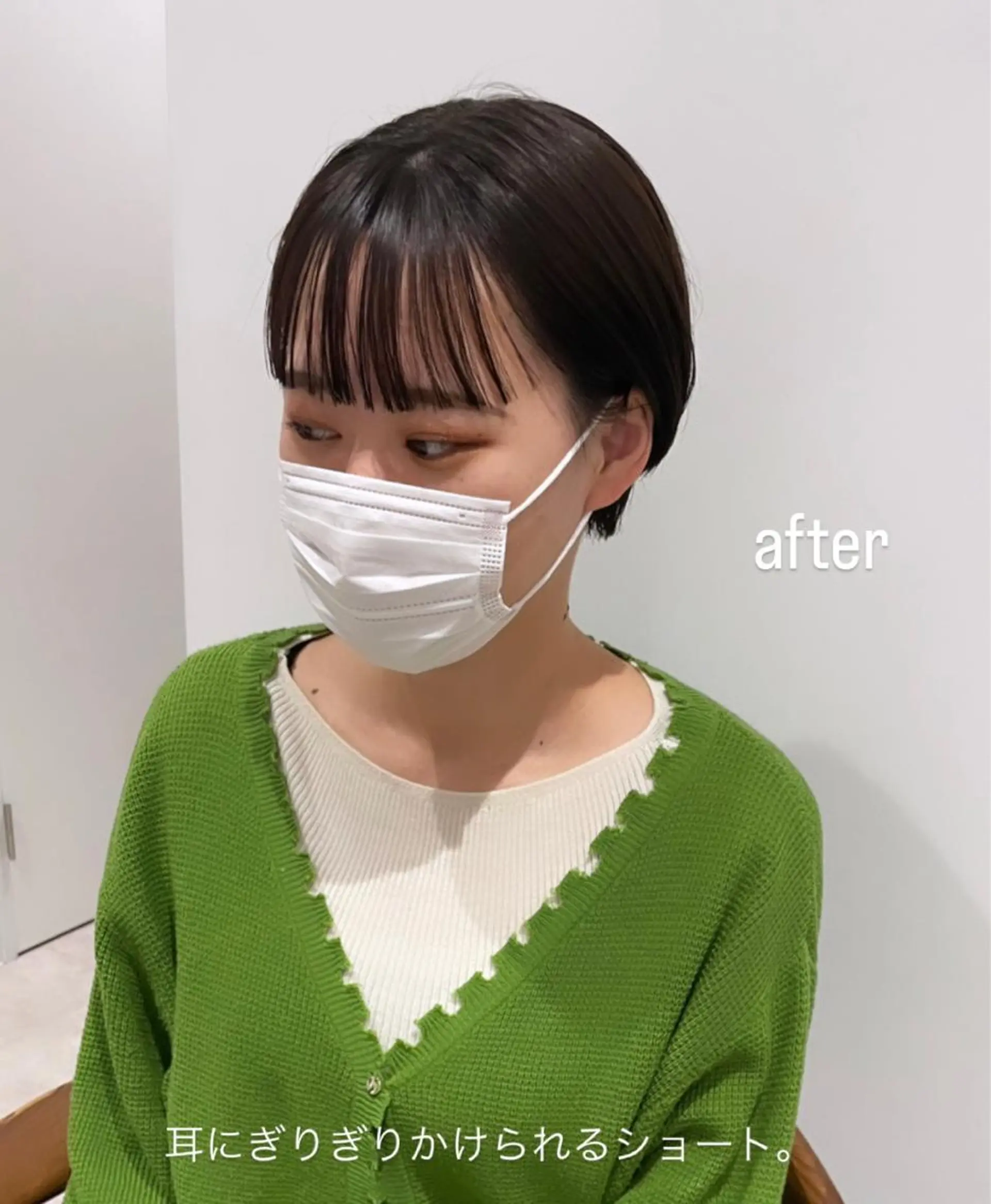 ショート ショートヘア 東京の技術を 京都で✂︎🕊️💖のヘアスタイル