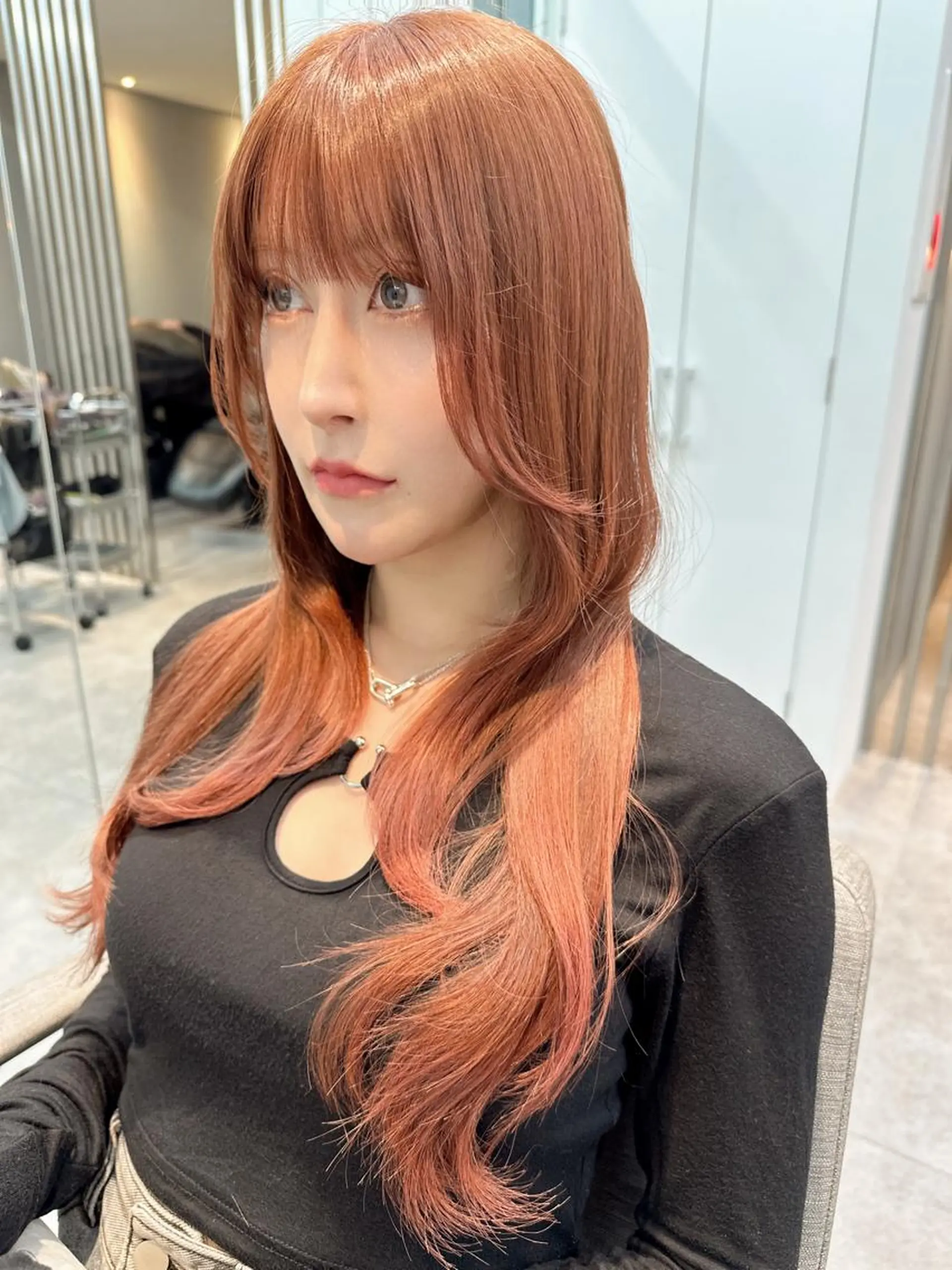 ロング カラー Hirayama dykiのヘアスタイル