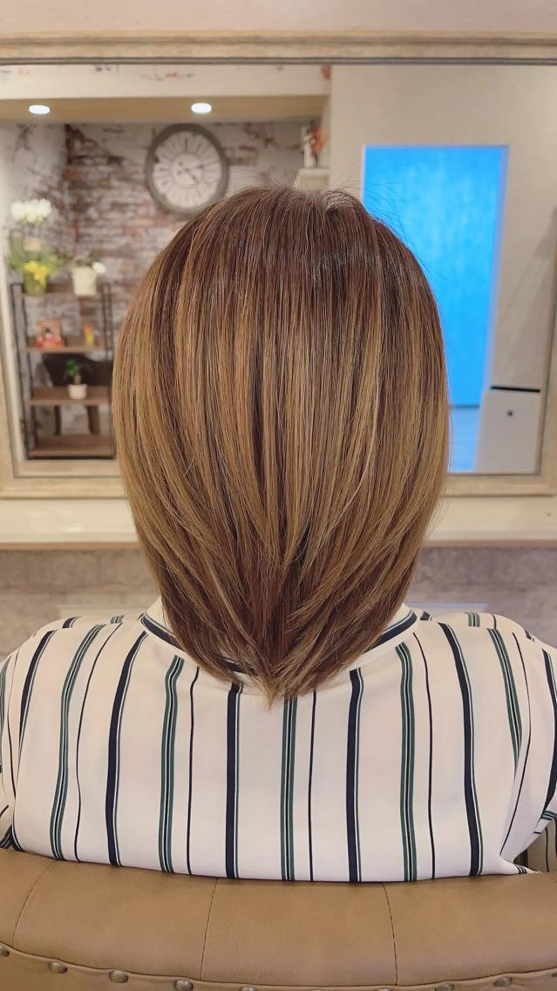 ミディアム カラー カット トリートメント DECIDE L.A.W所属・【DECIDE L.A.W】氏原　将のヘアスタイル