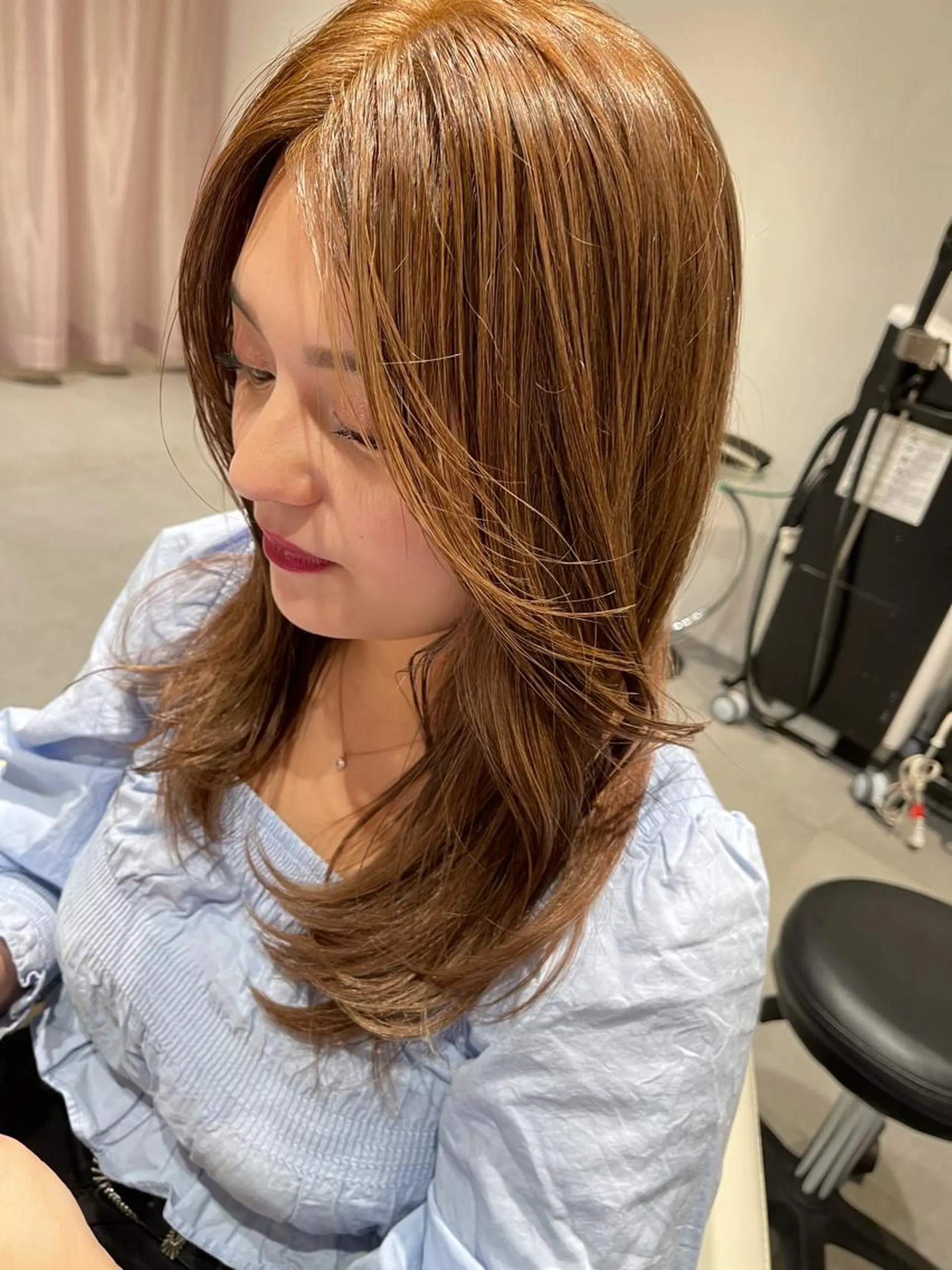 ロング 🍁艶カラー／ レイヤー🍁/和也のヘアスタイル