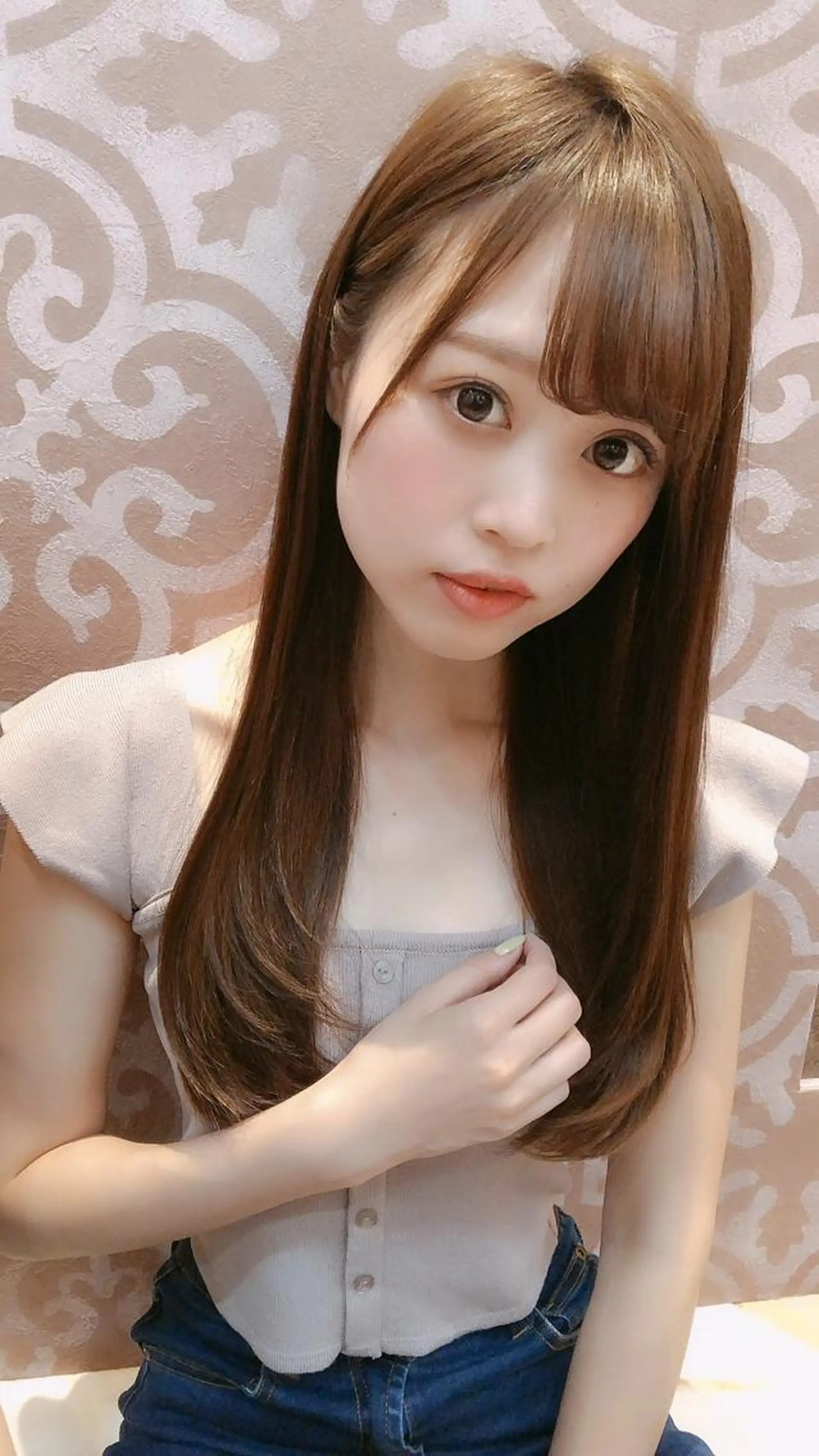 ロング カット ヘアカラー トリートメント 代表山口ひな 髪質改善のプロのヘアスタイル