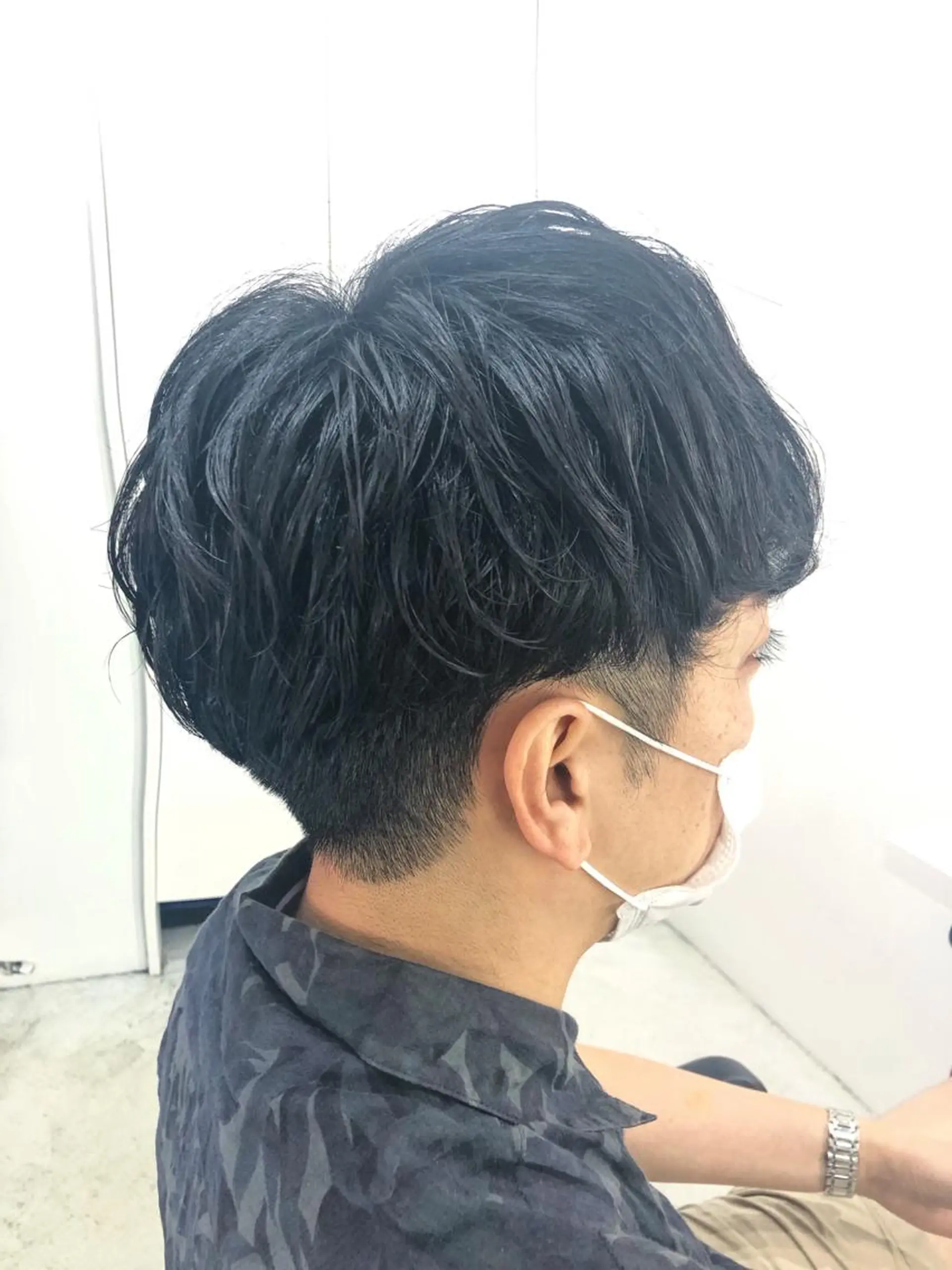 ショート カラー パーマ メンズ GRAND OMOTESANDOのヘアスタイル