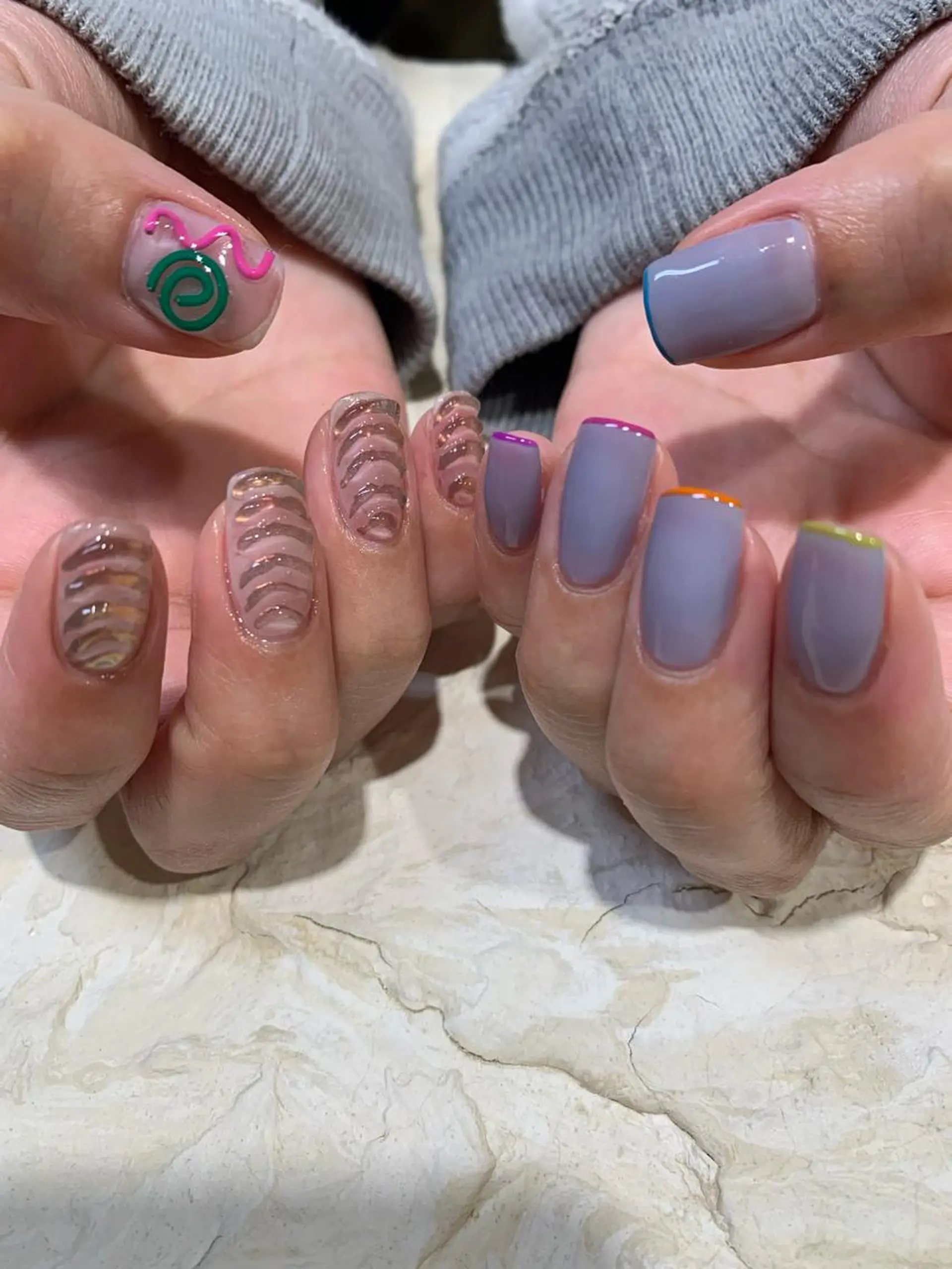 ネイル ハンドネイル 佐藤 穂乃香のネイルデザイン