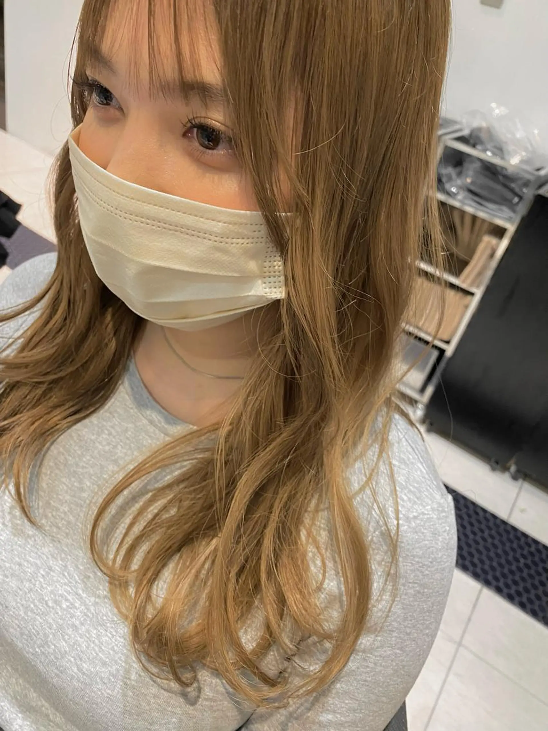 ロング le'a所属・谷町/Le'a /竹原詩緒奈のヘアスタイル
