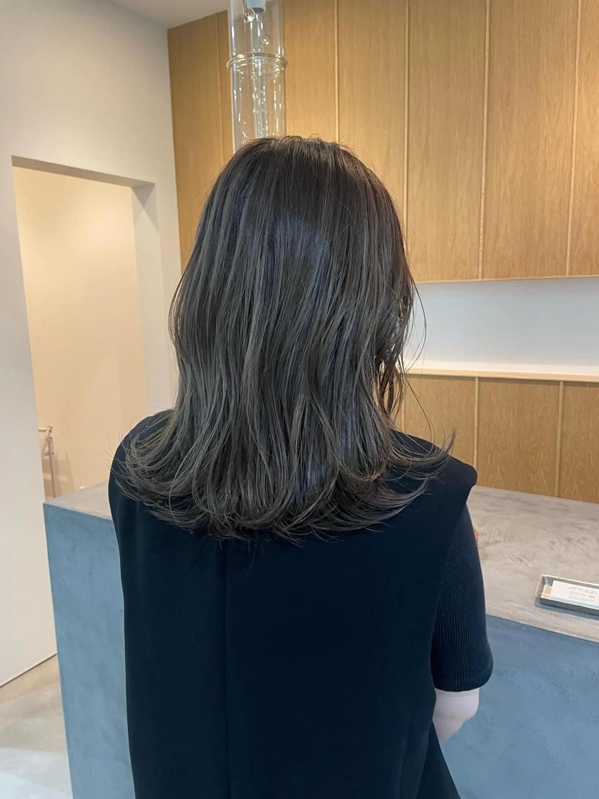 カラー ハイライトカラー 平田 知優のヘアスタイル