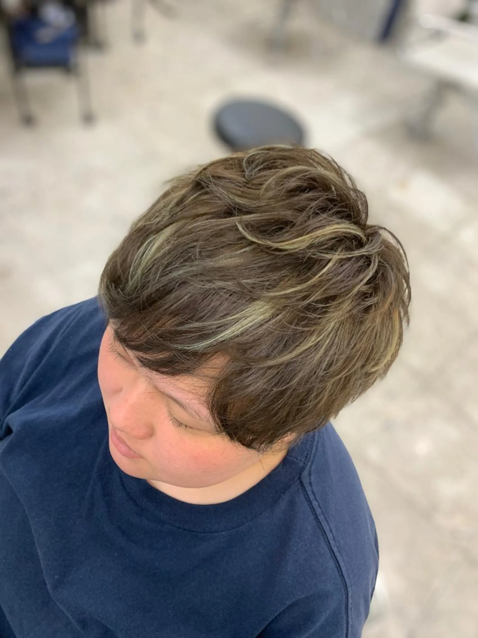 ショート カラー メッシュ ショートヘア 相武台ショート特化 💐川崎希💐のヘアスタイル