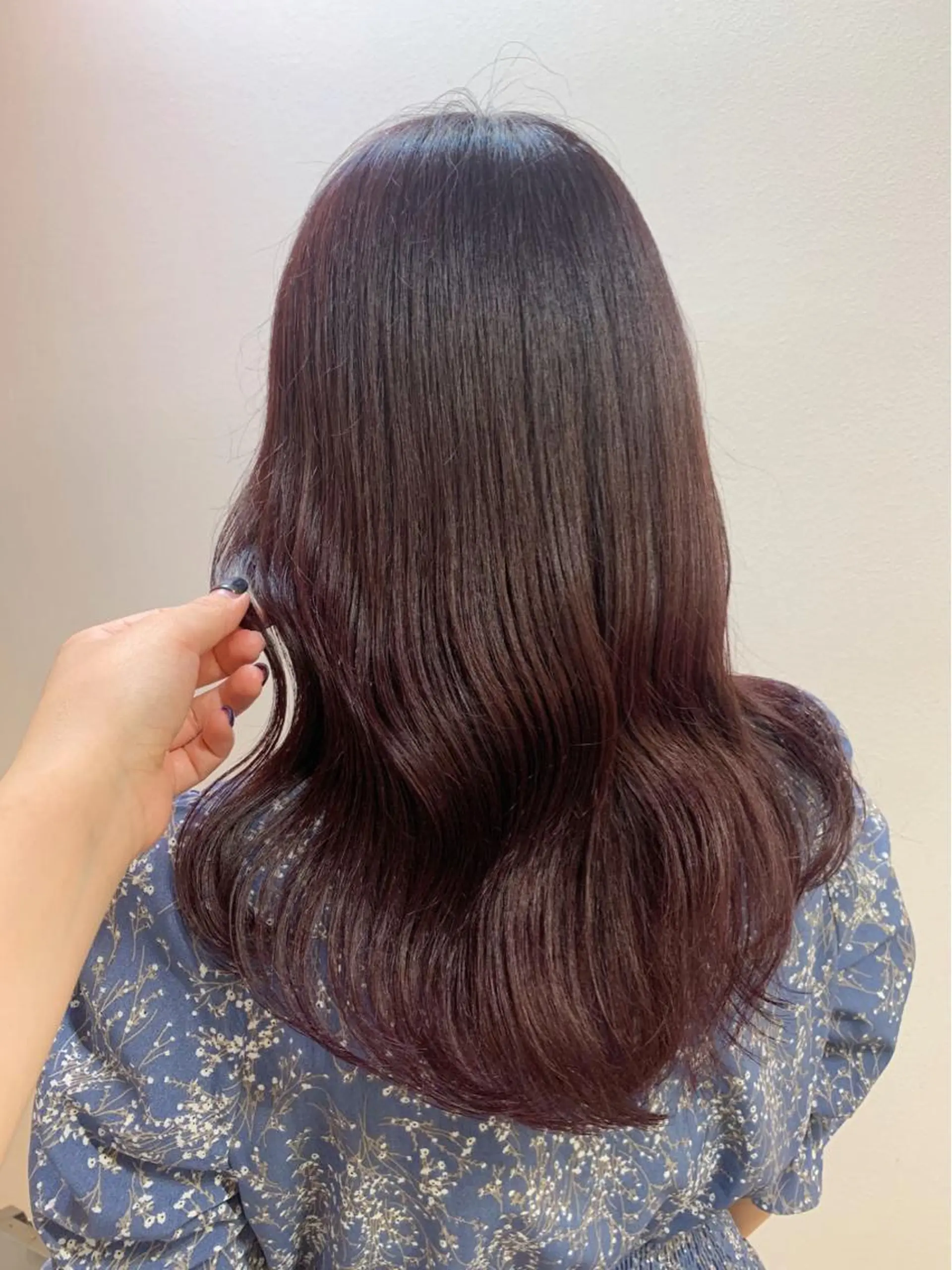 セミロング 髪質改善 縮毛矯正 トリートメント カット ヘアカラー トリートメント 髪質改善/縮毛矯正 🎀小林 唯 🎀のヘアスタイル