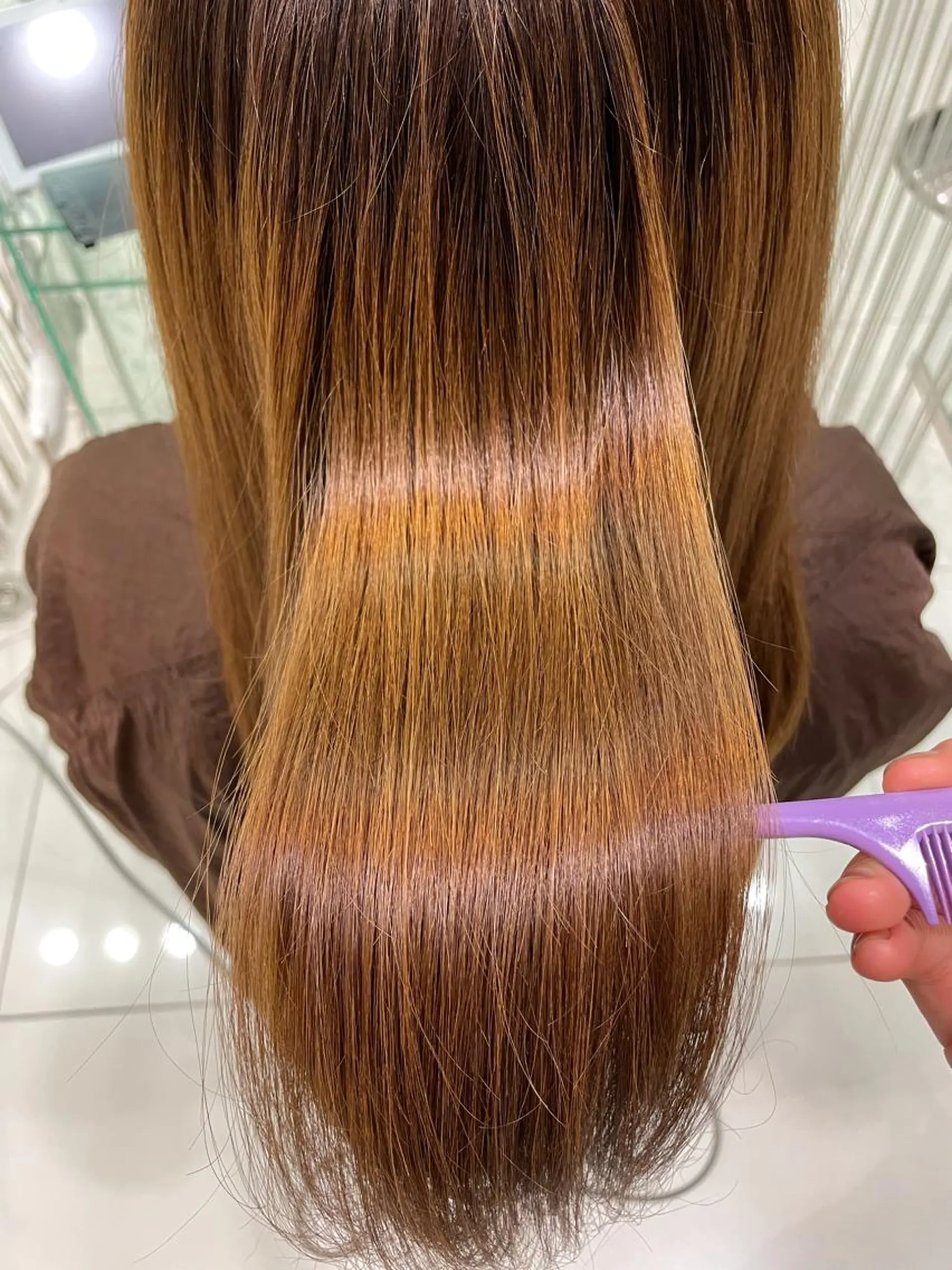 ロング トリートメント 💜髪質改善推し💜 限界オタク美容師せりのヘアスタイル