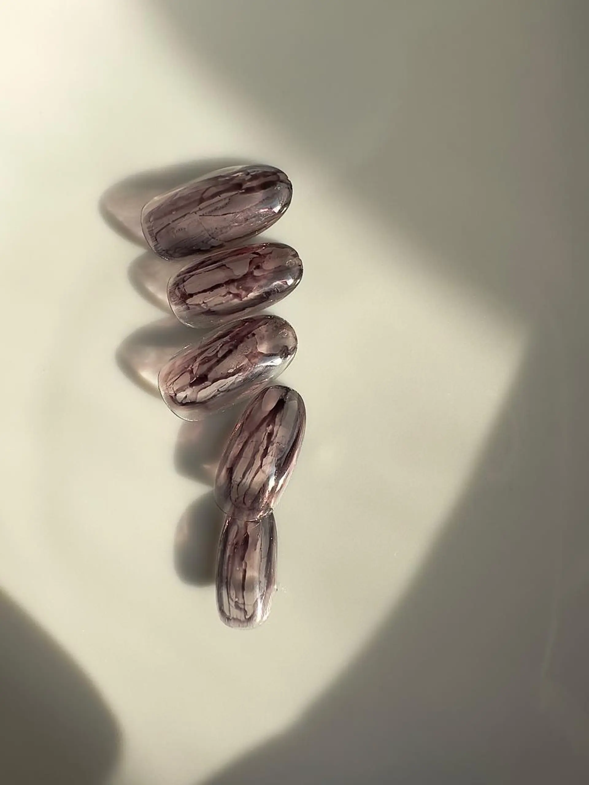 ネイル アートネイル オーロラネイル ジェルネイル キラキラネイル 韓国ネイル 小河 仁美のネイルデザイン