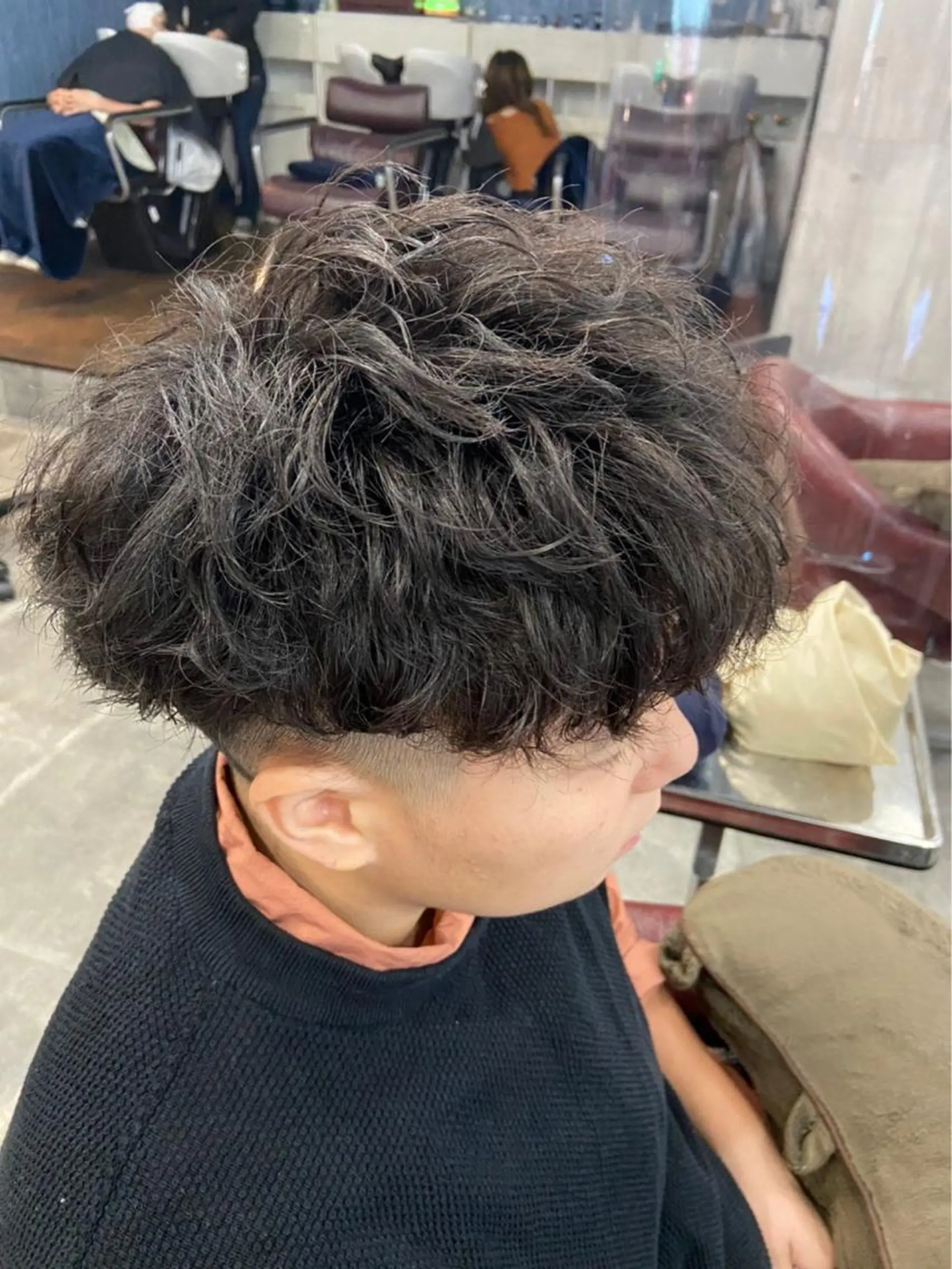 パーマ メンズ s mのヘアスタイル