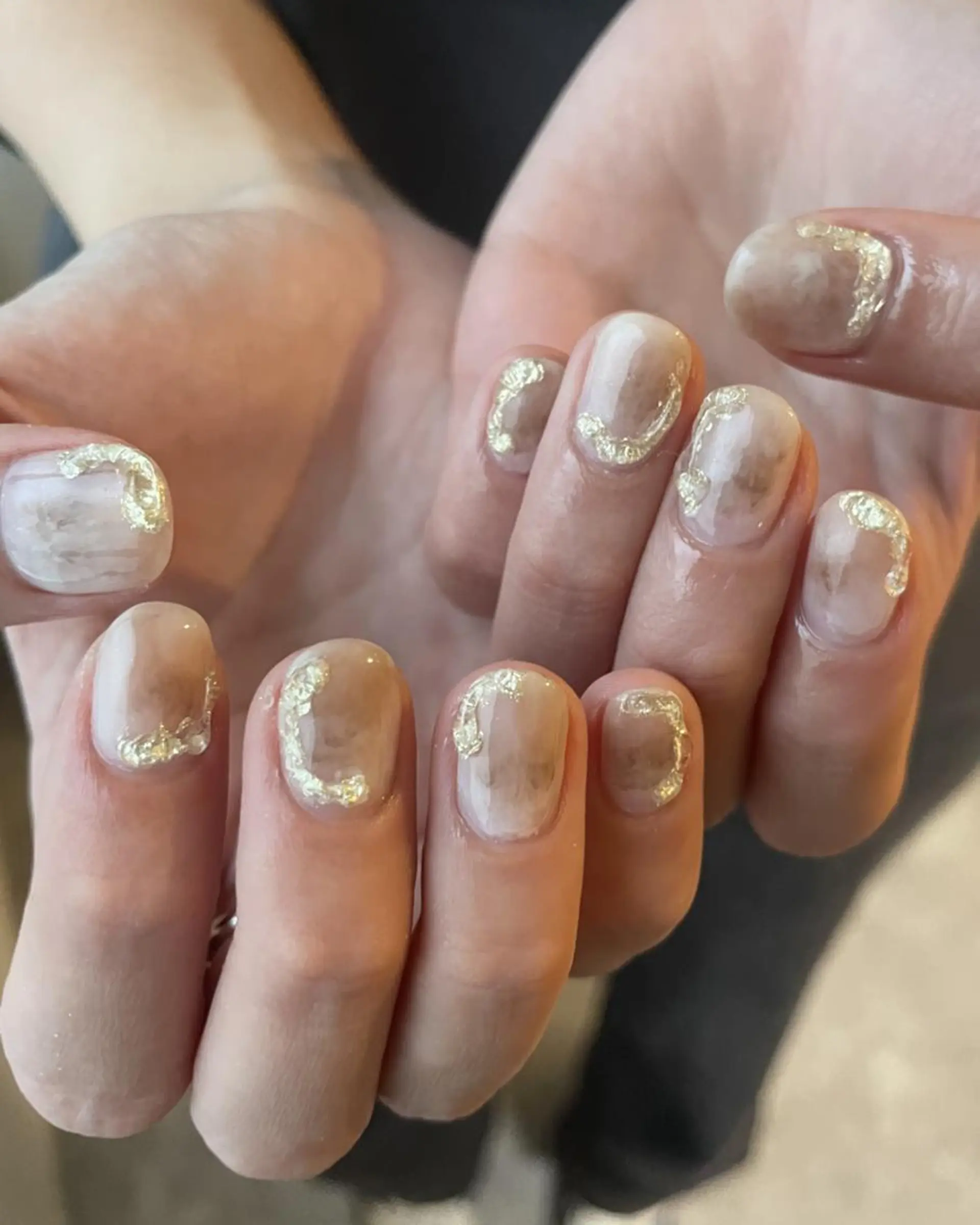ショート ハンドネイル ネイルサロン Noëlのネイルデザイン