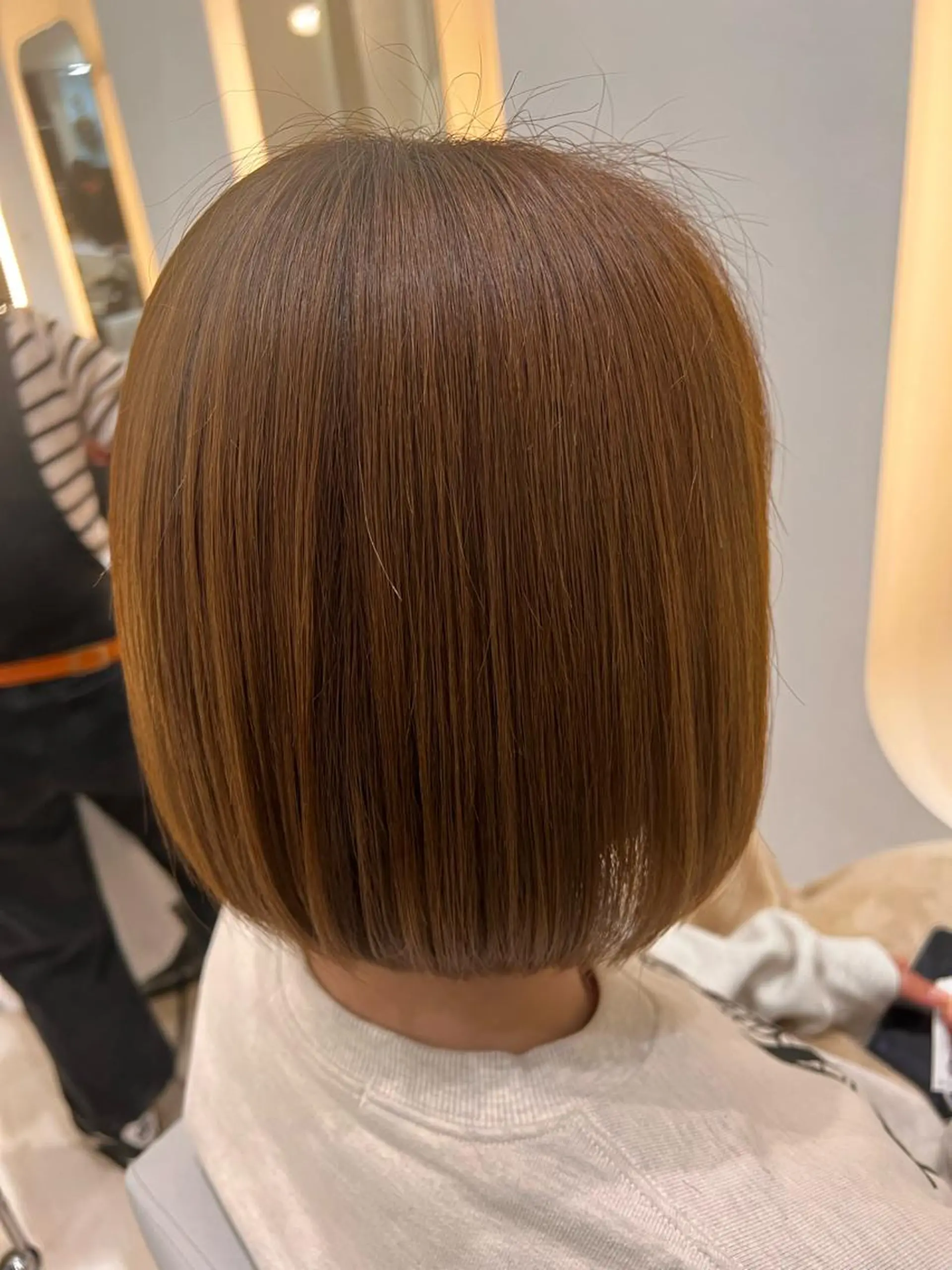 ショート カラー パーマ ヘアアレンジ キッズ ネイル マツエク・マツパ アイブロウ カット 堀井 凌平のヘアスタイル