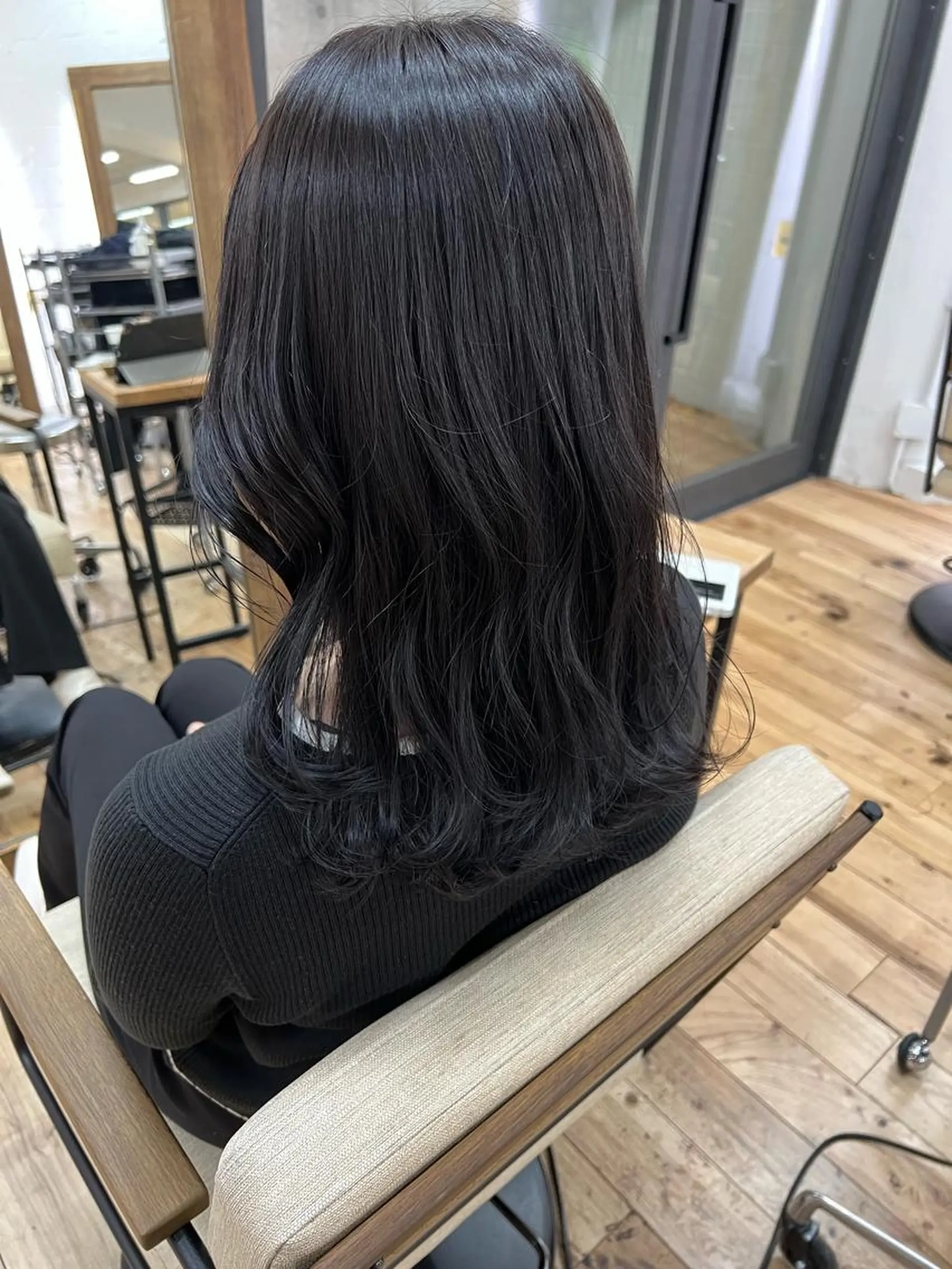 ミディアム ヘアカラー 🩶韓国/似合わせ/ さわ🩶のヘアスタイル