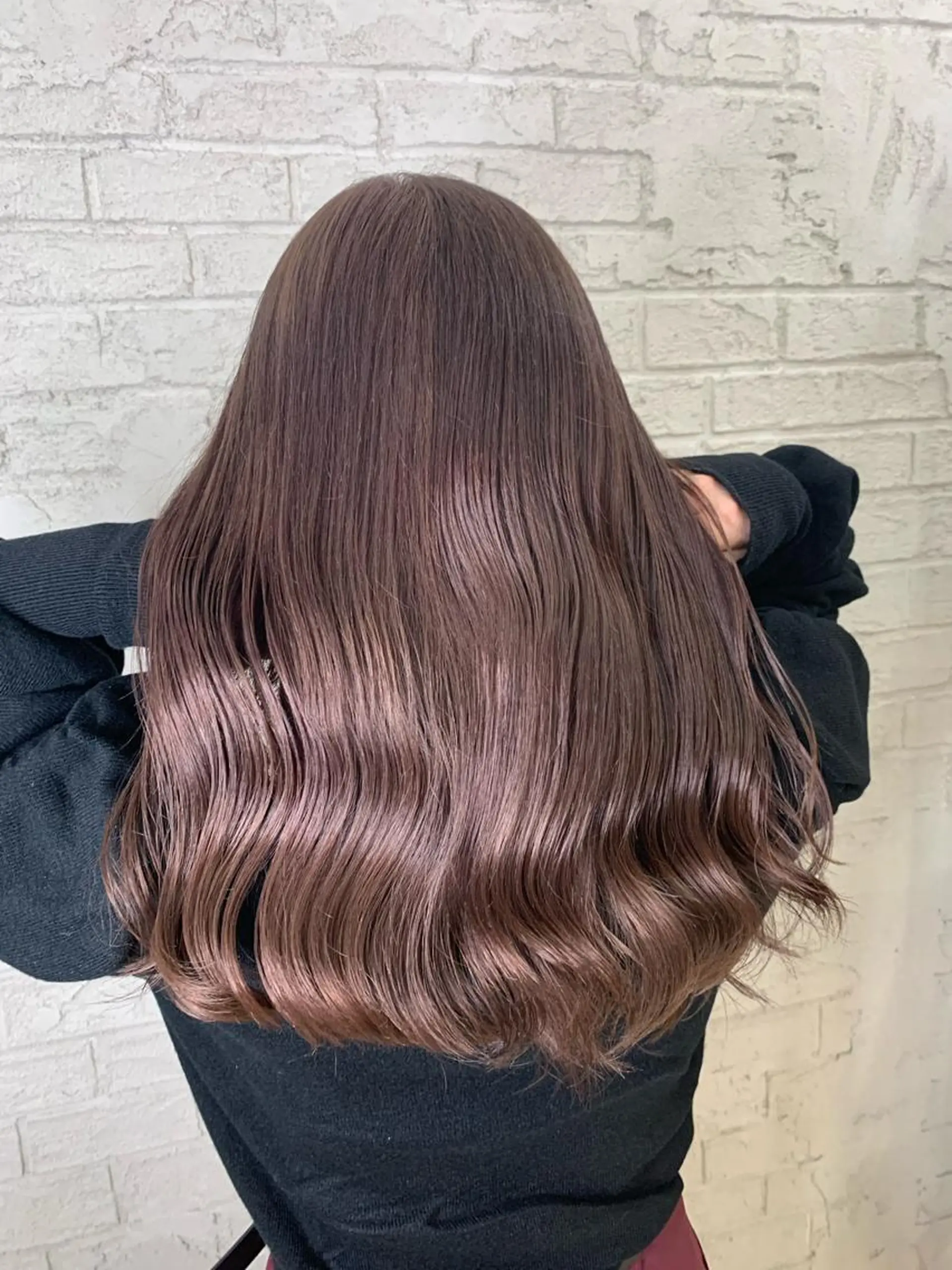 セミロング アッシュ ヘアカラー 🇺🇸ハイライト特 化美容師🇺🇸漆沢のヘアスタイル